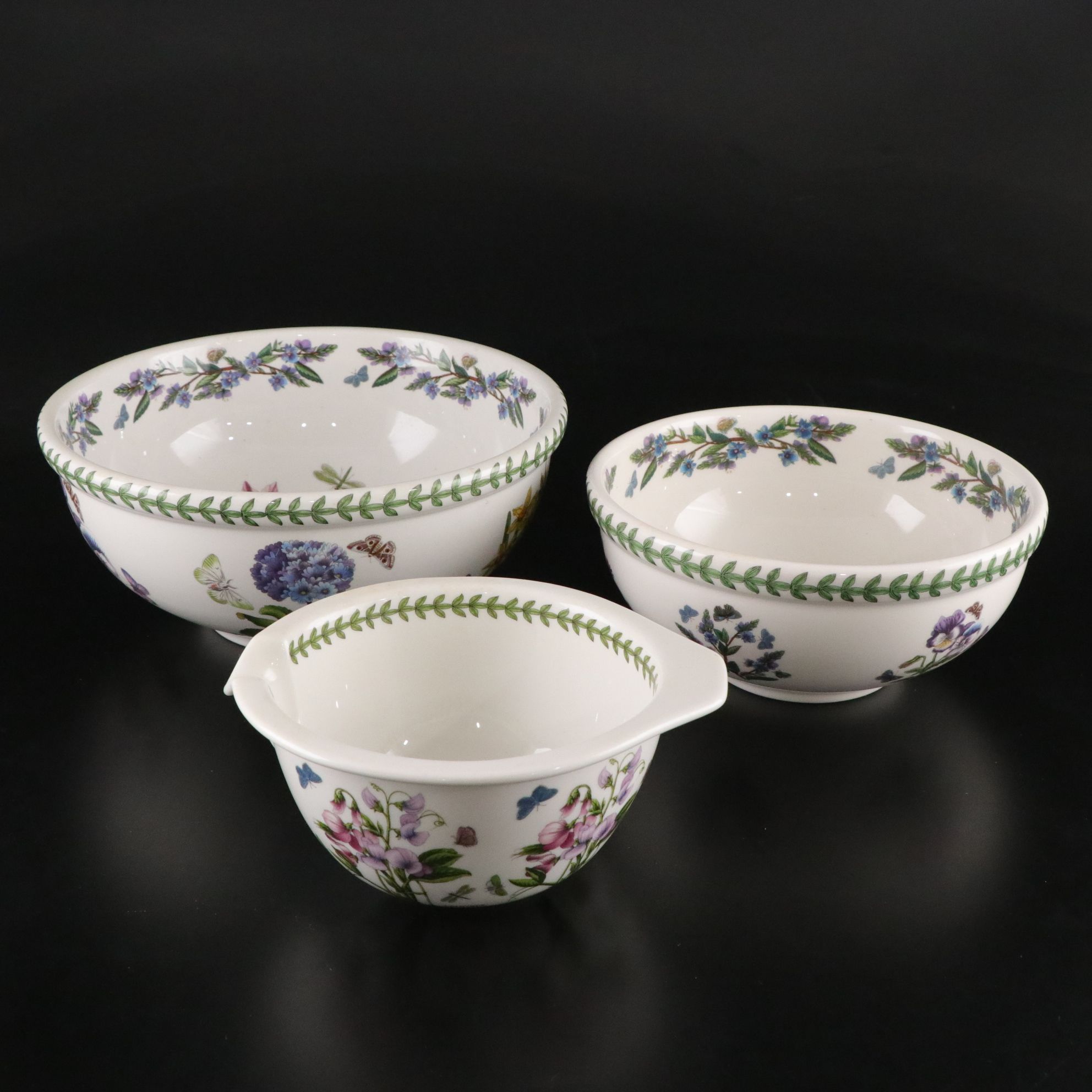 Portmeirion "Botanic Garden" Mixing Bowls and Baking Dishes