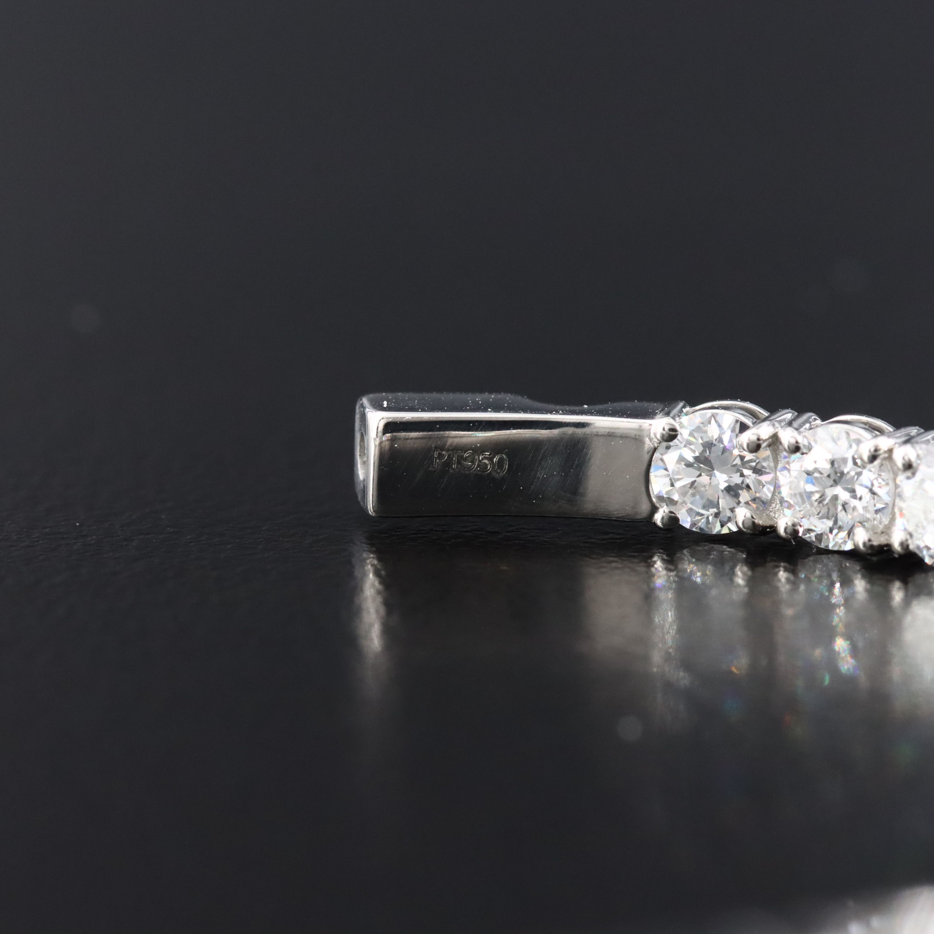 Platinum 12.65 CTW Lab Grown Diamond Inside-Out Hoop Earrings