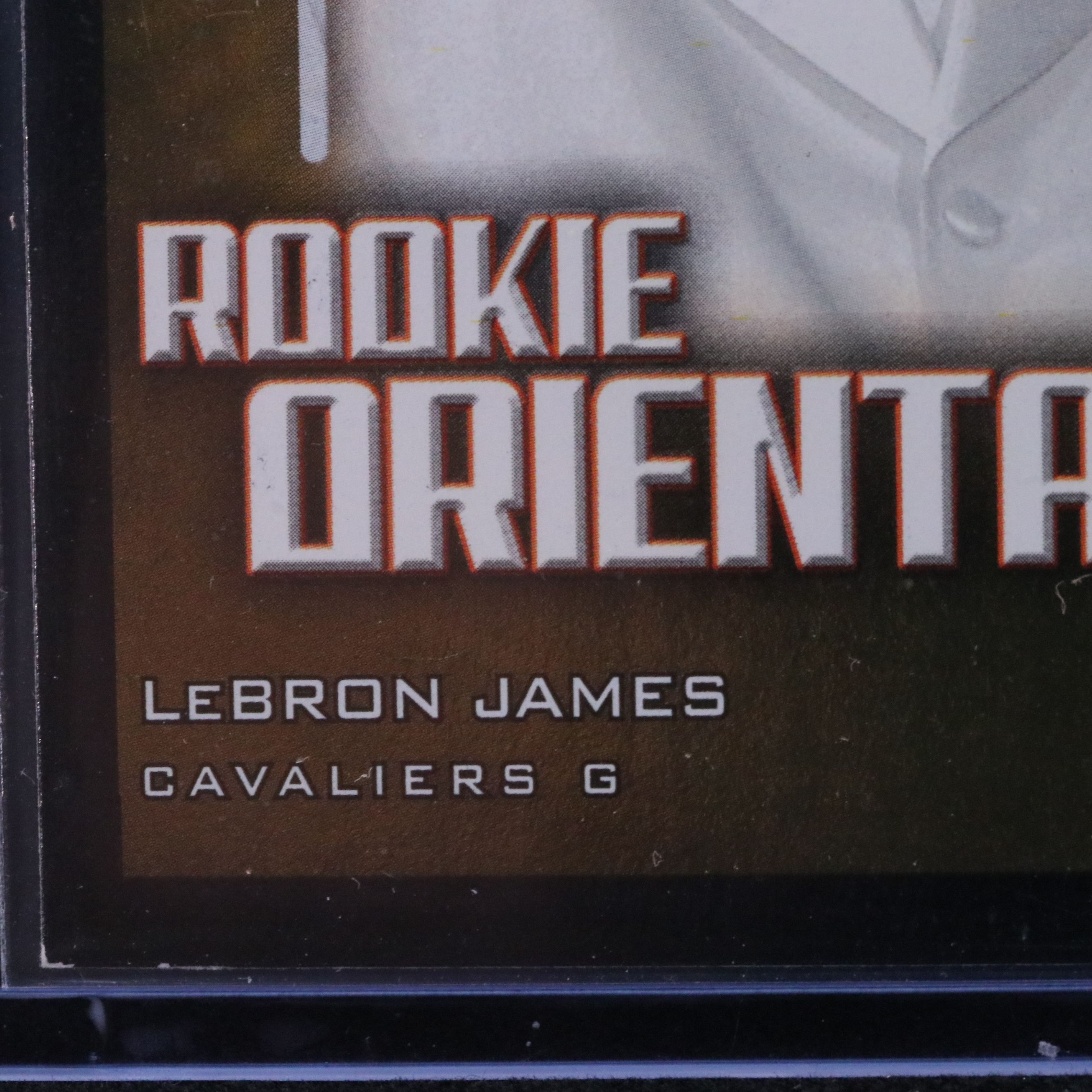 2003 Upper Deck Victory LeBron James Rookie Orientation Basketball Card