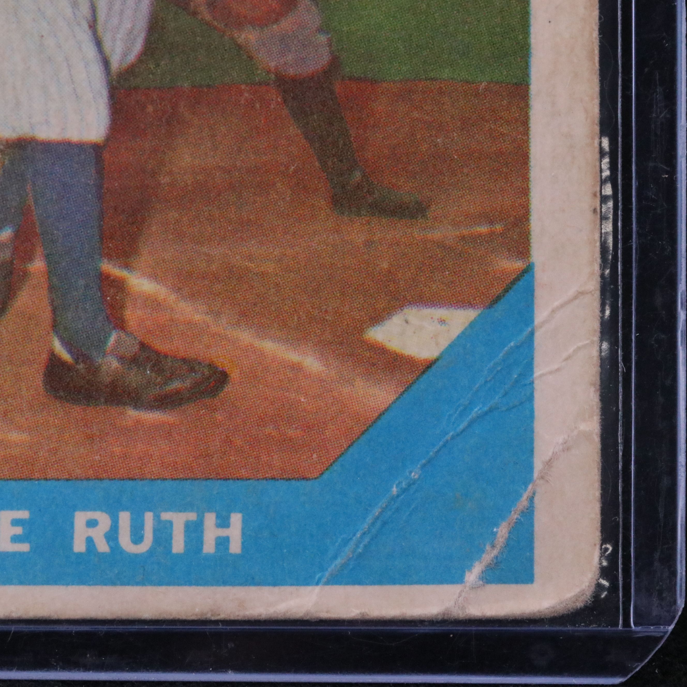 1960 Fleer Babe Ruth New York Yankees Baseball Card
