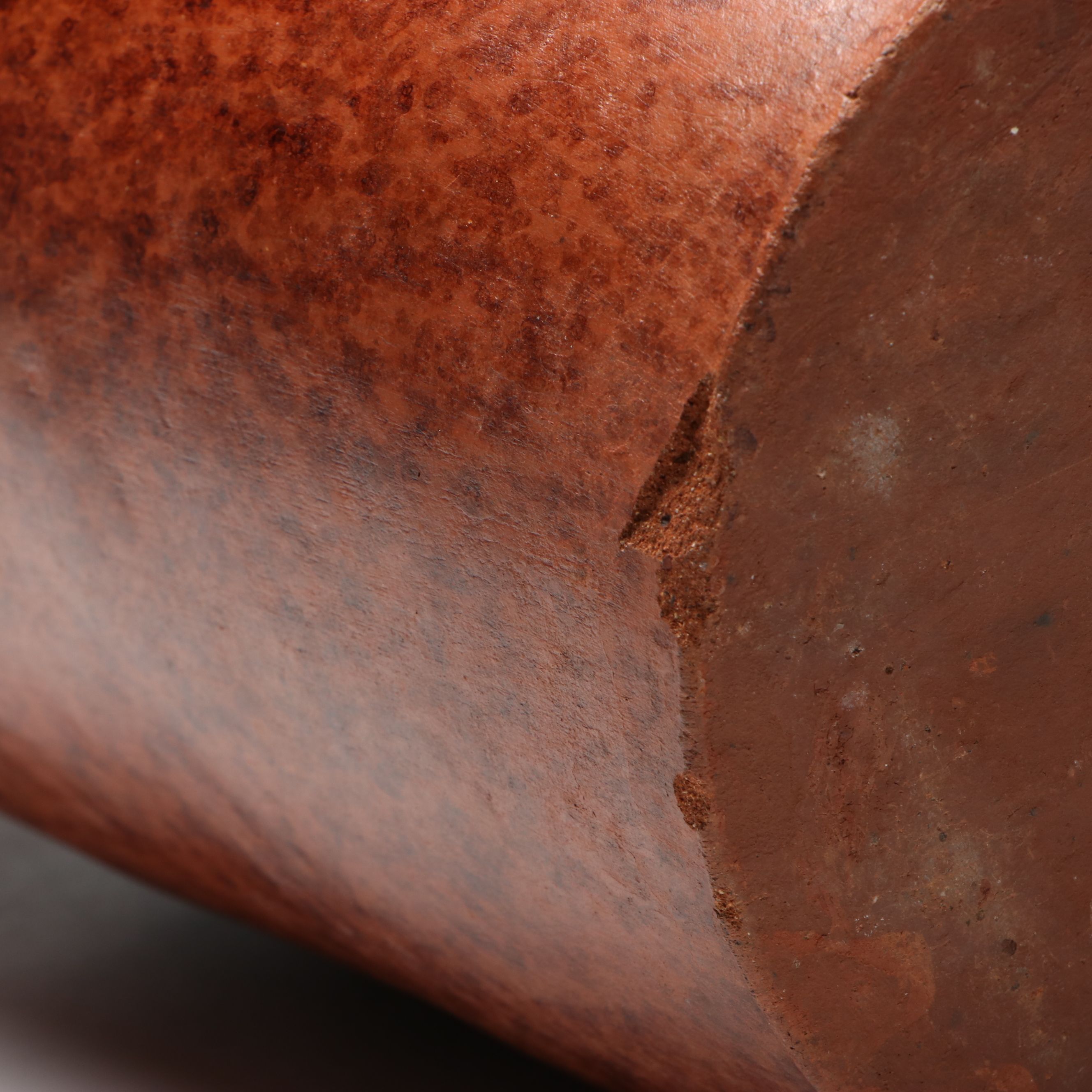 Bohemian Woven Rattan Edge Ceramic Vase