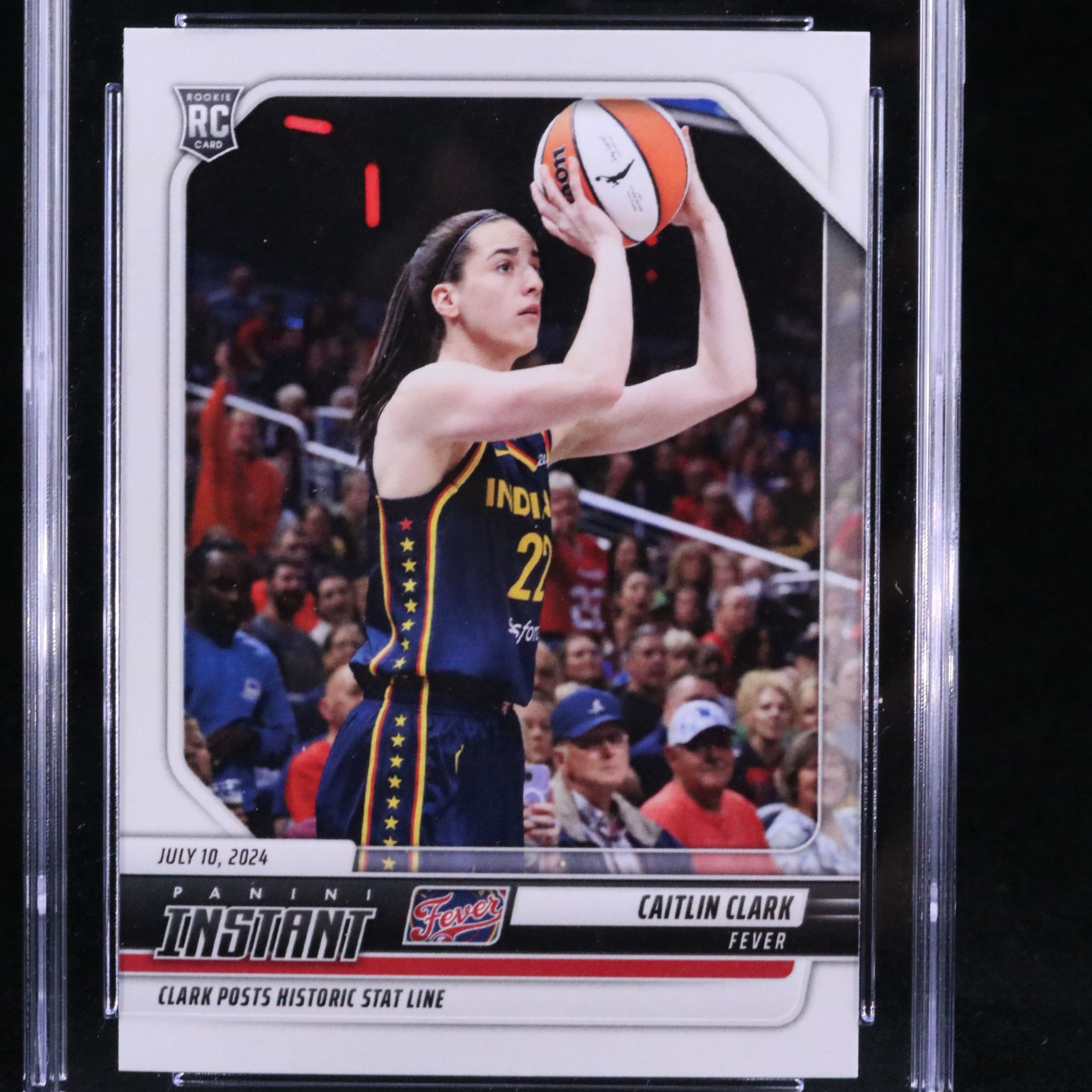 2024 Panini Instant Caitlin Clark Rookie Basketball Card Graded CGC 10