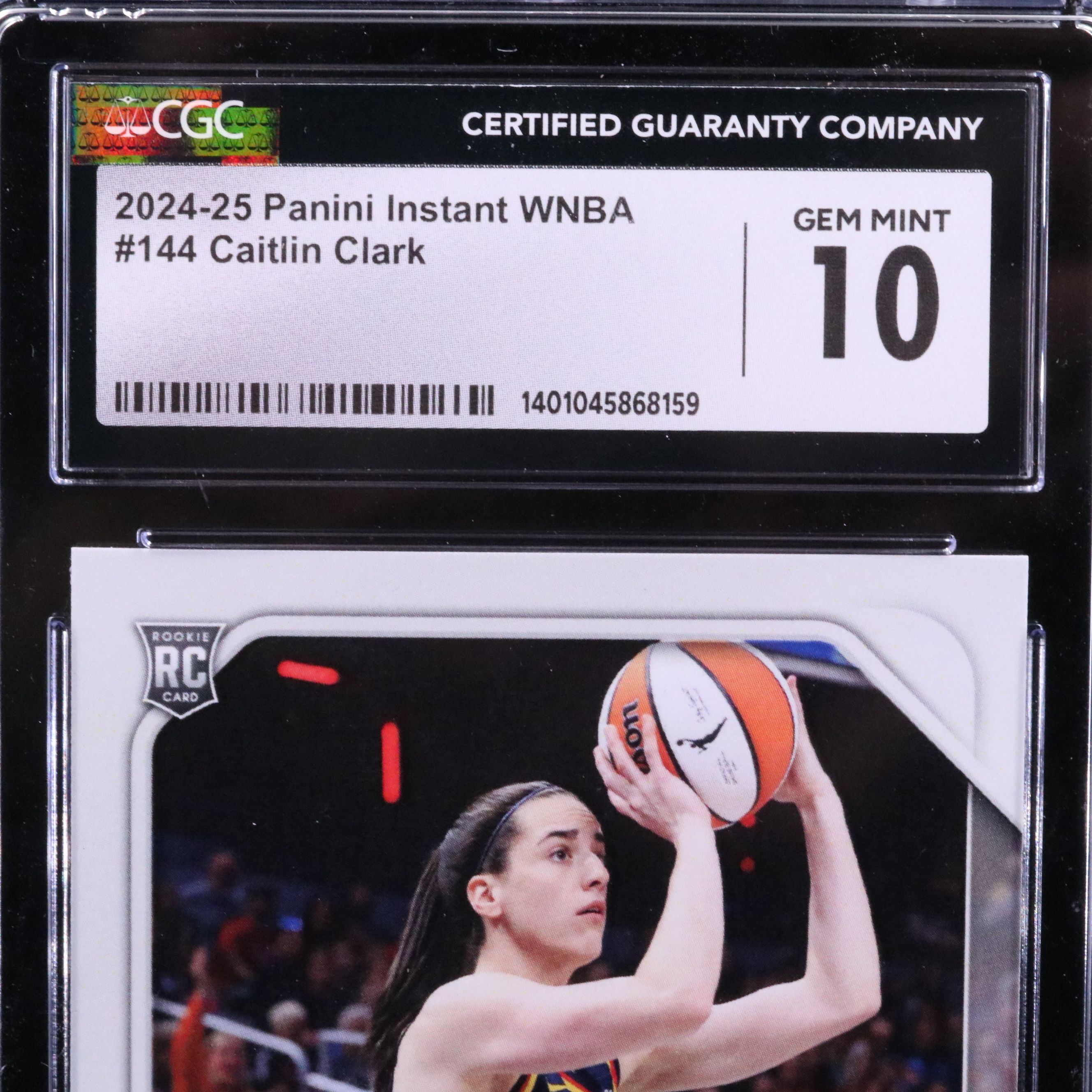 2024 Panini Instant Caitlin Clark Rookie Basketball Card Graded CGC 10