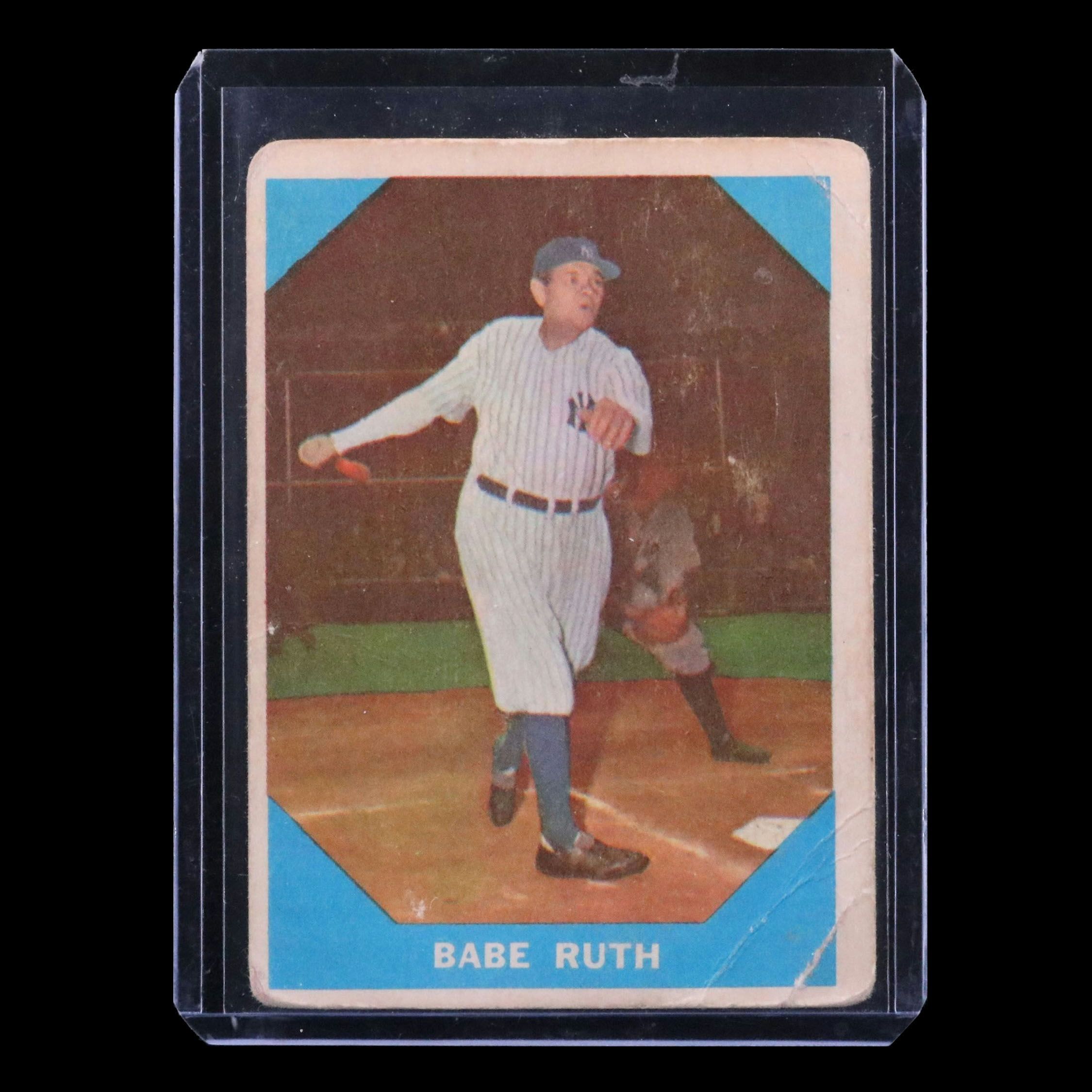 1960 Fleer Babe Ruth New York Yankees Baseball Card