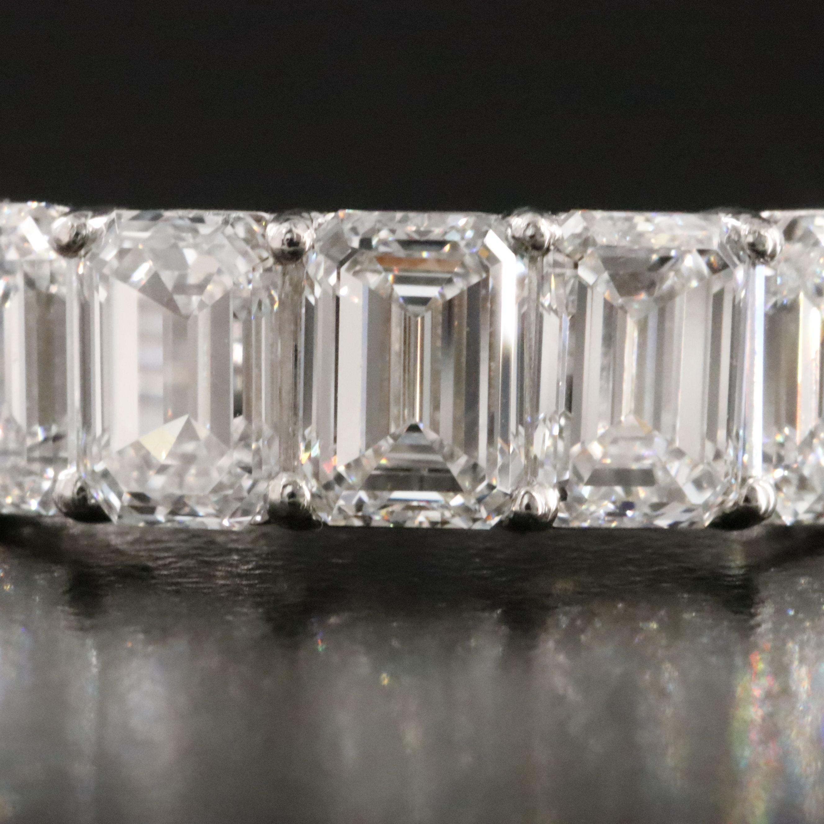 Platinum 4.48 CT Lab Grown Diamond Ring