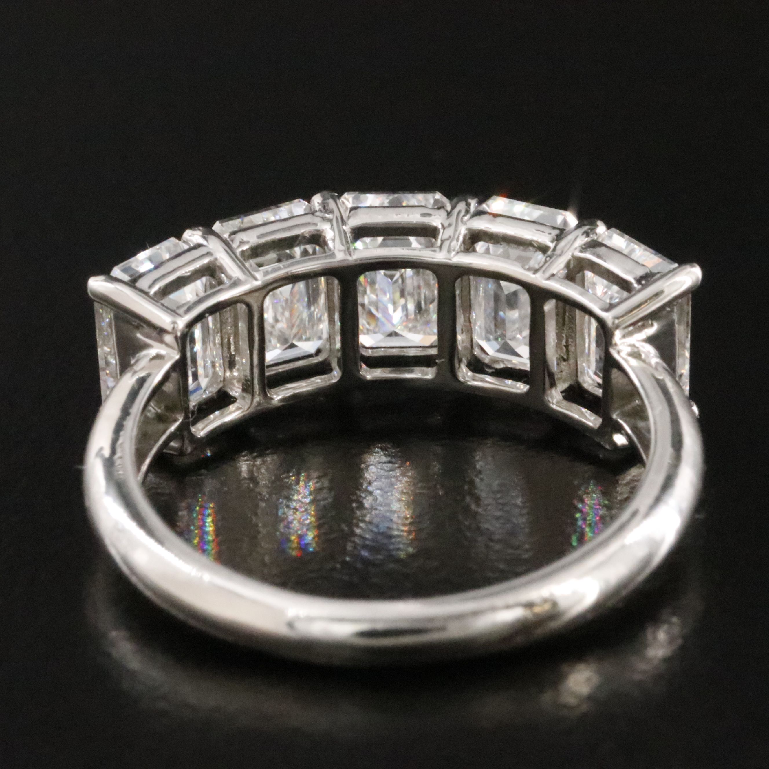 Platinum 4.48 CT Lab Grown Diamond Ring