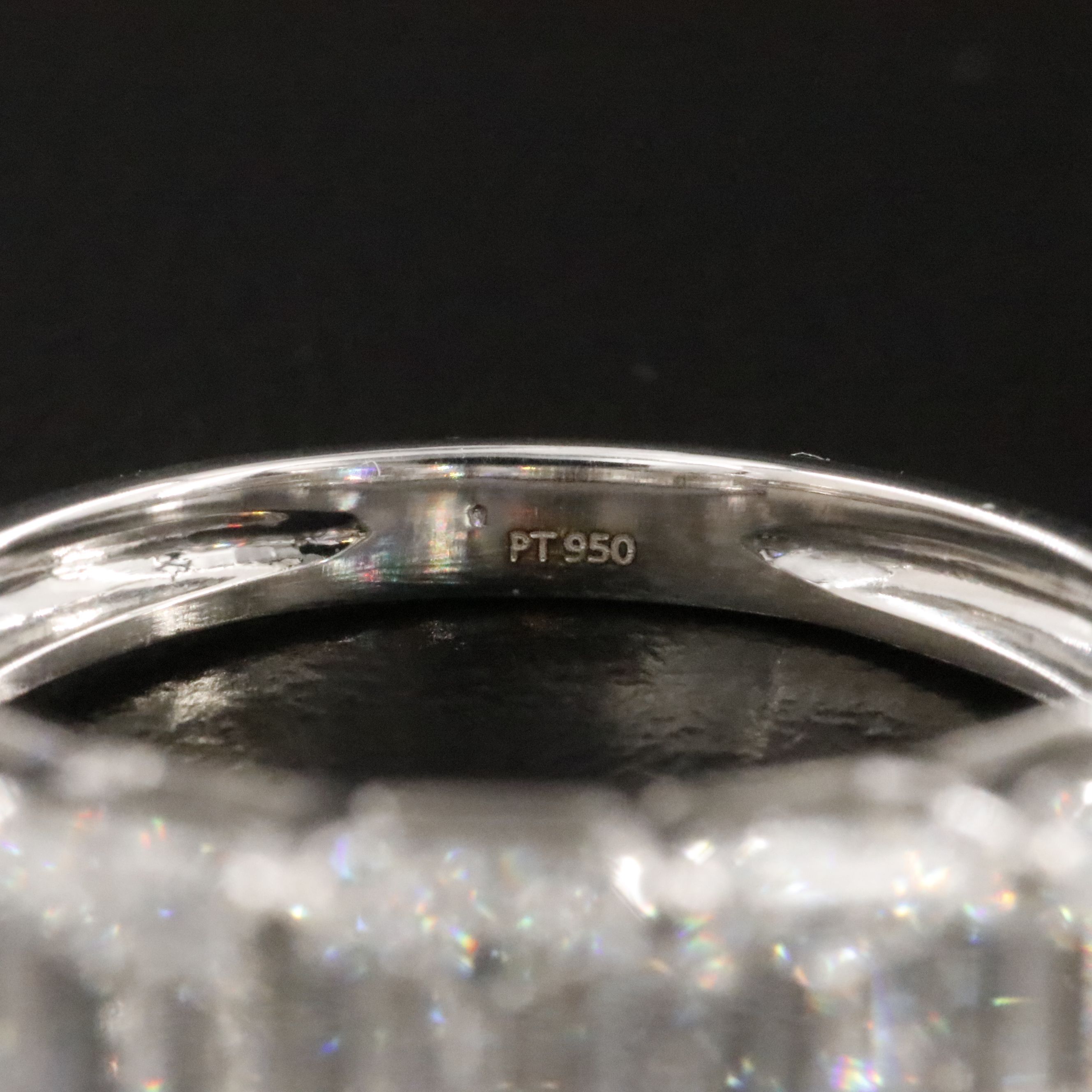 Platinum 4.48 CT Lab Grown Diamond Ring