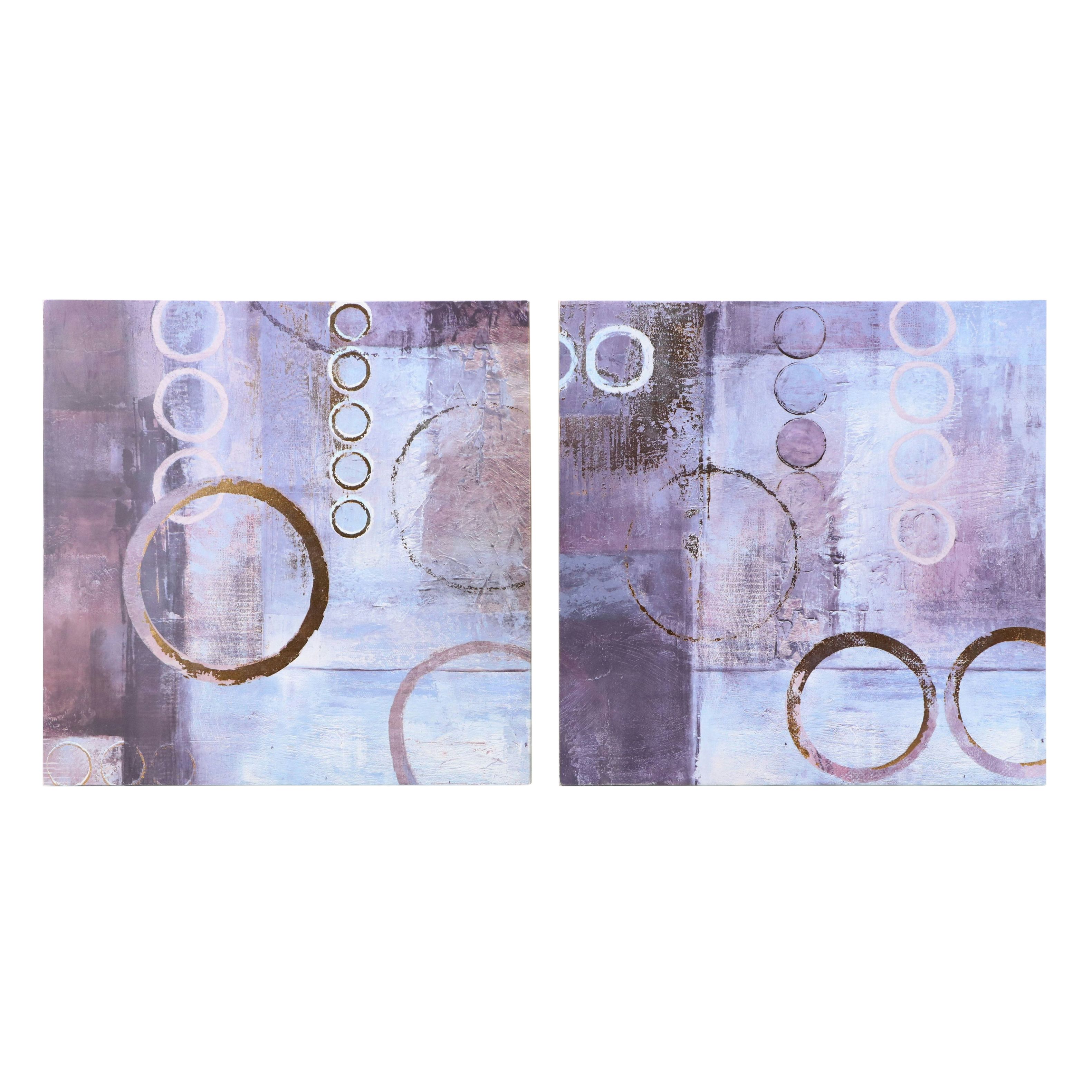 Embellished Giclée After Frances Marino "The Horizon Line" and More, 21st C.