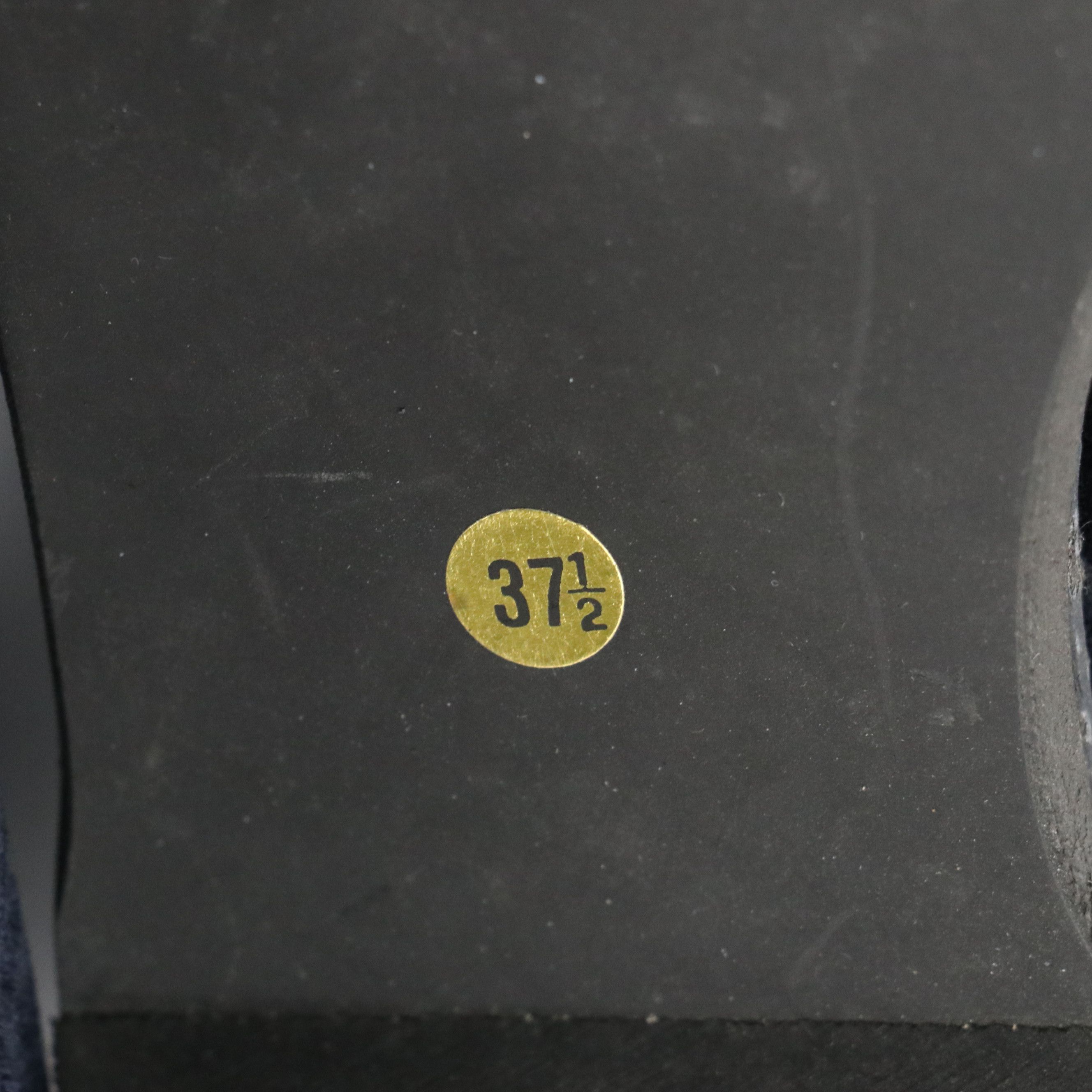 Gucci GG Monogram Blue Velvet Loafers