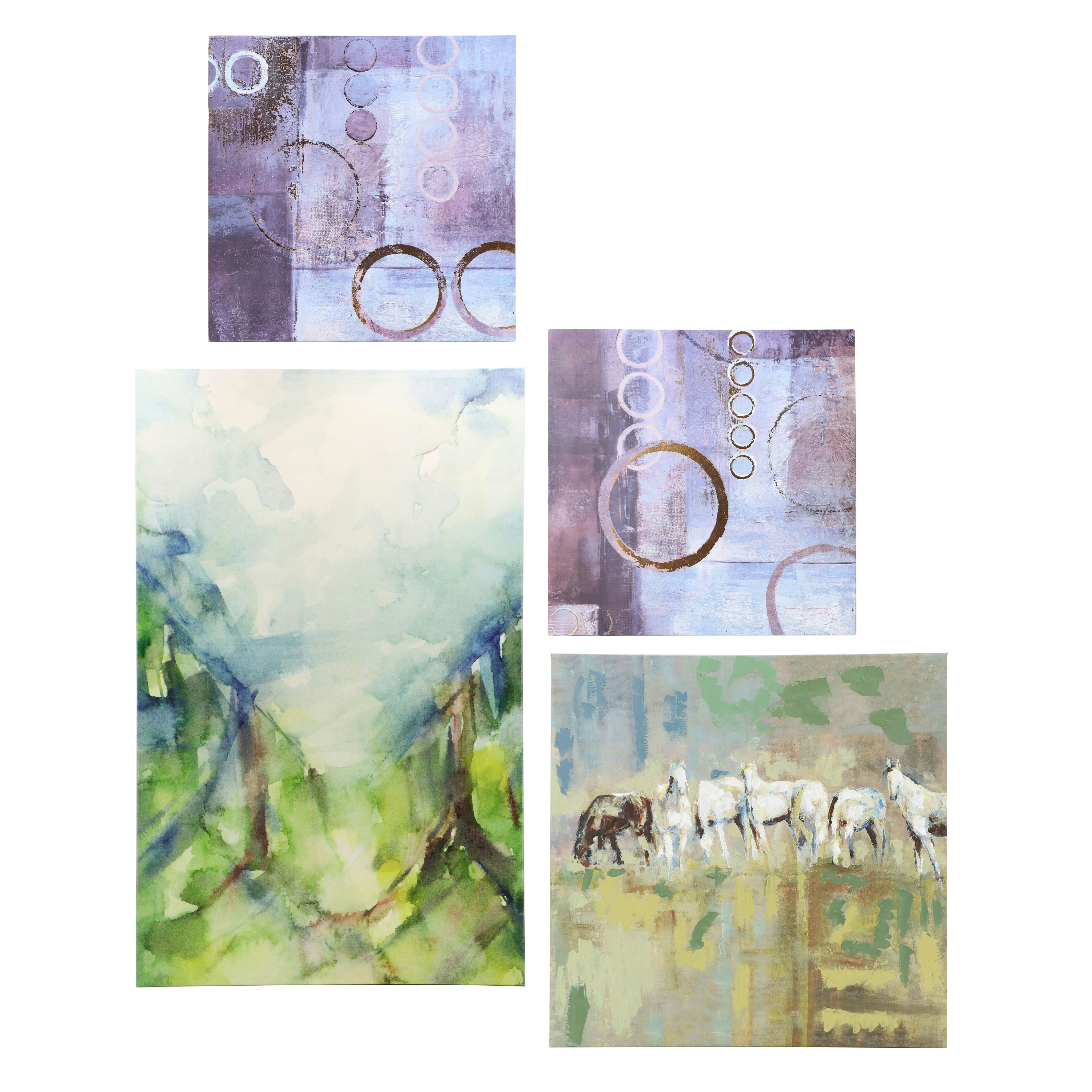 Embellished Giclée After Frances Marino "The Horizon Line" and More, 21st C.