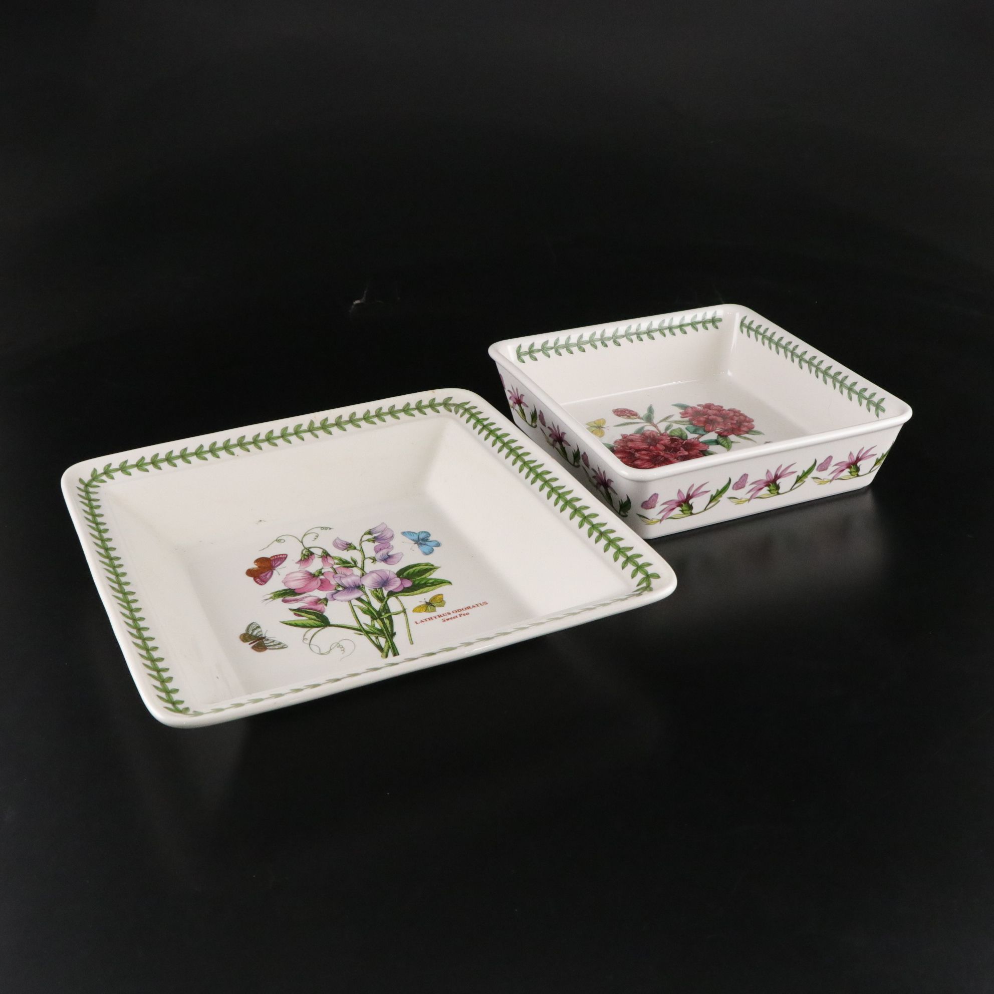 Portmeirion "Botanic Garden" Deviled Egg Tray, Serving Platters and More