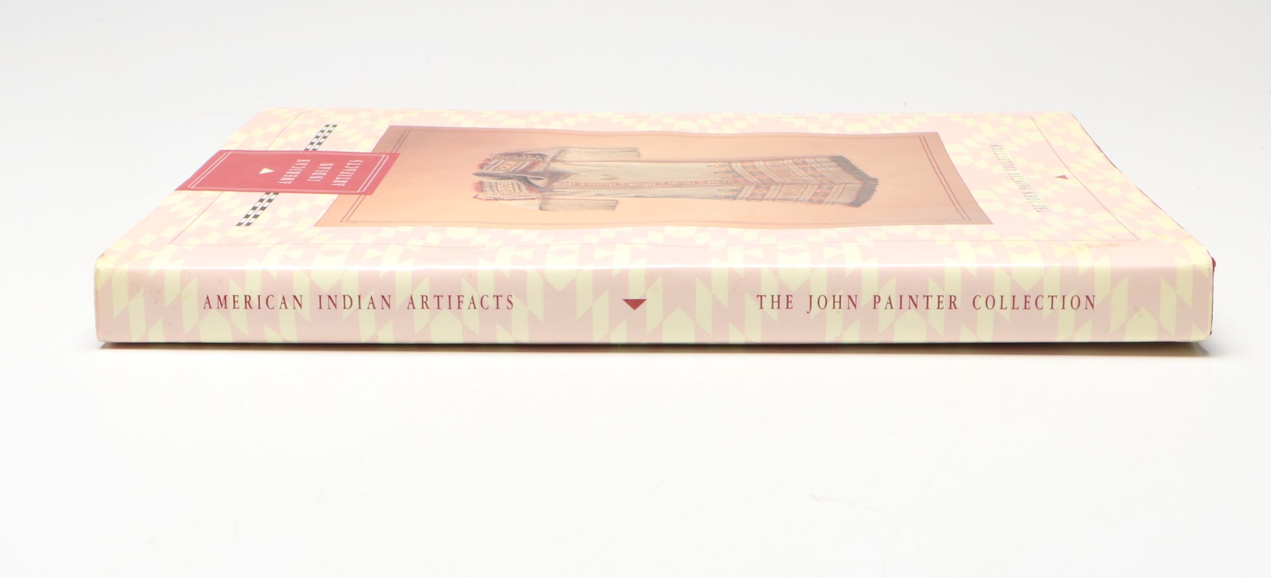 Signed First Edition "American Indian Artifacts" by John W. Painter, 1996