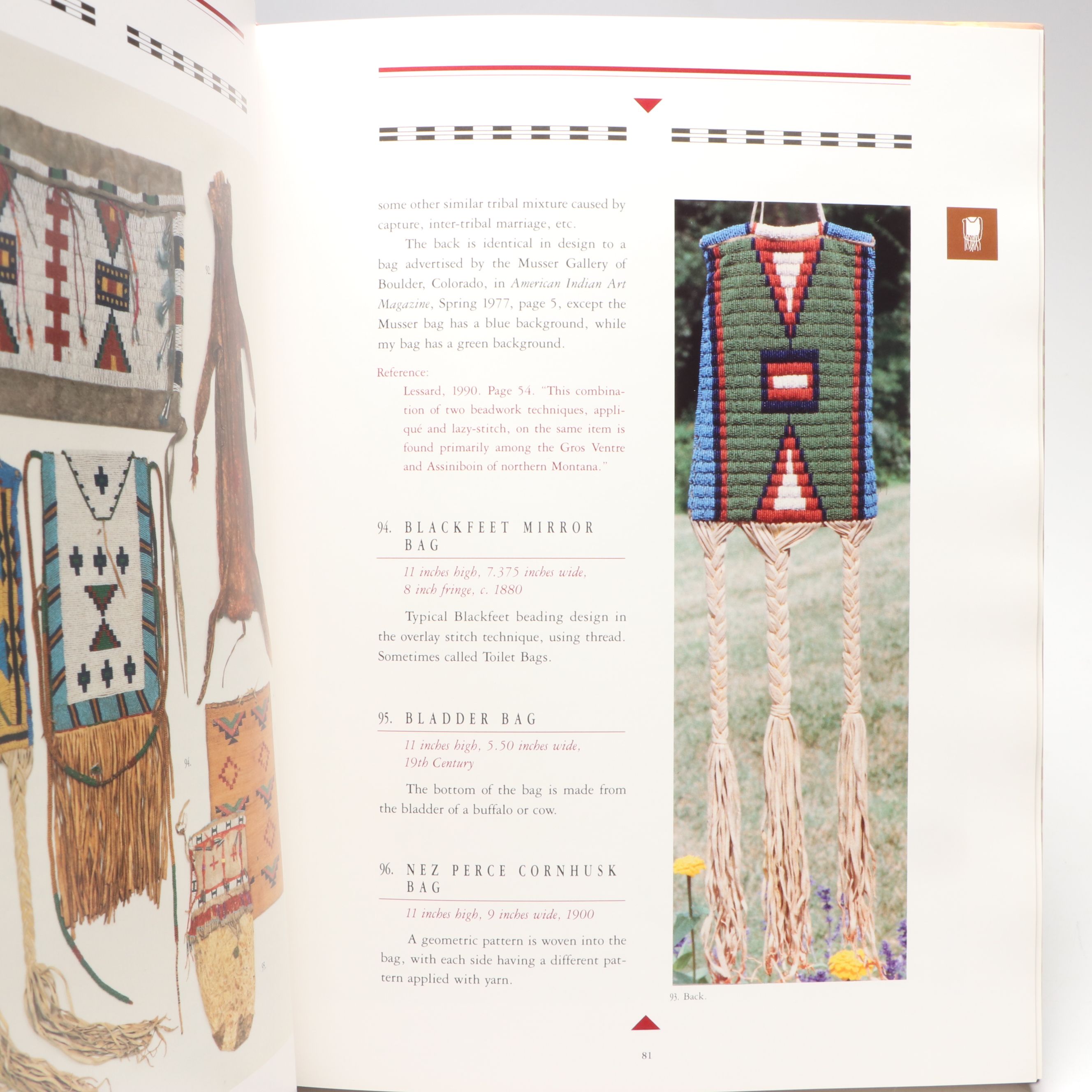 Signed First Edition "American Indian Artifacts" by John W. Painter, 1996