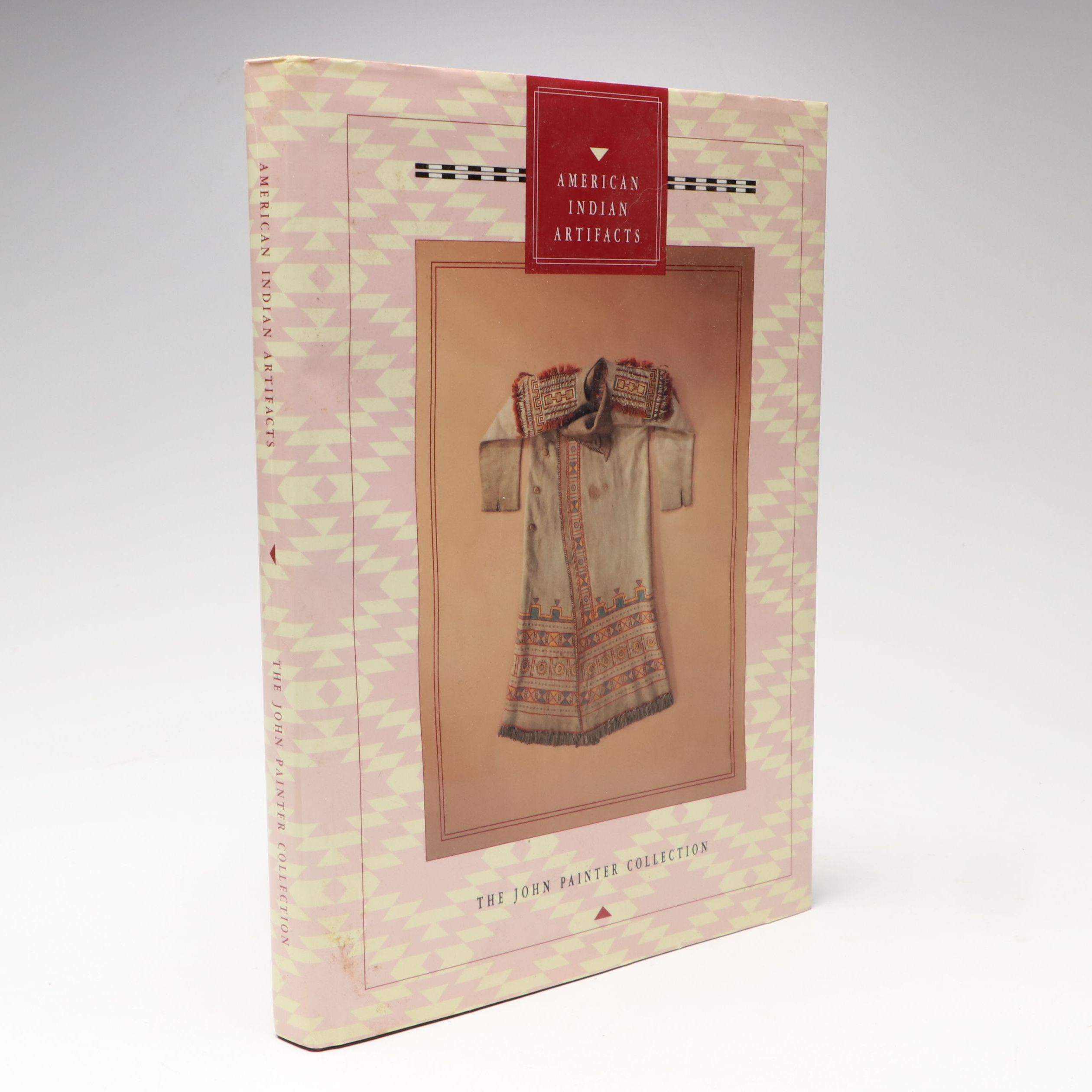 Signed First Edition "American Indian Artifacts" by John W. Painter, 1996