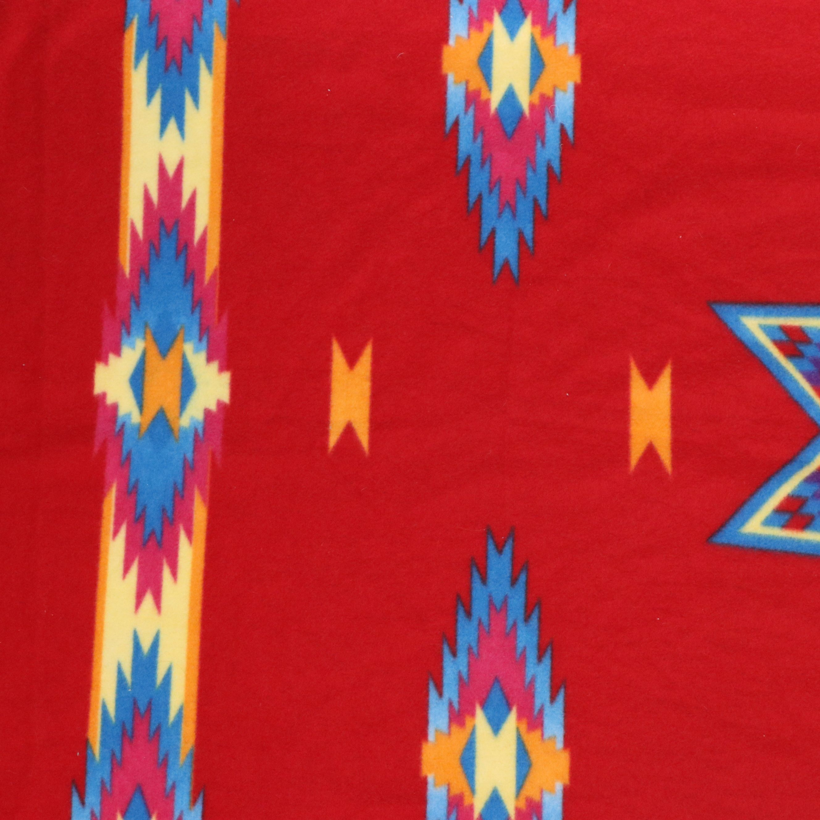 Southwestern Style Polyester Blanket