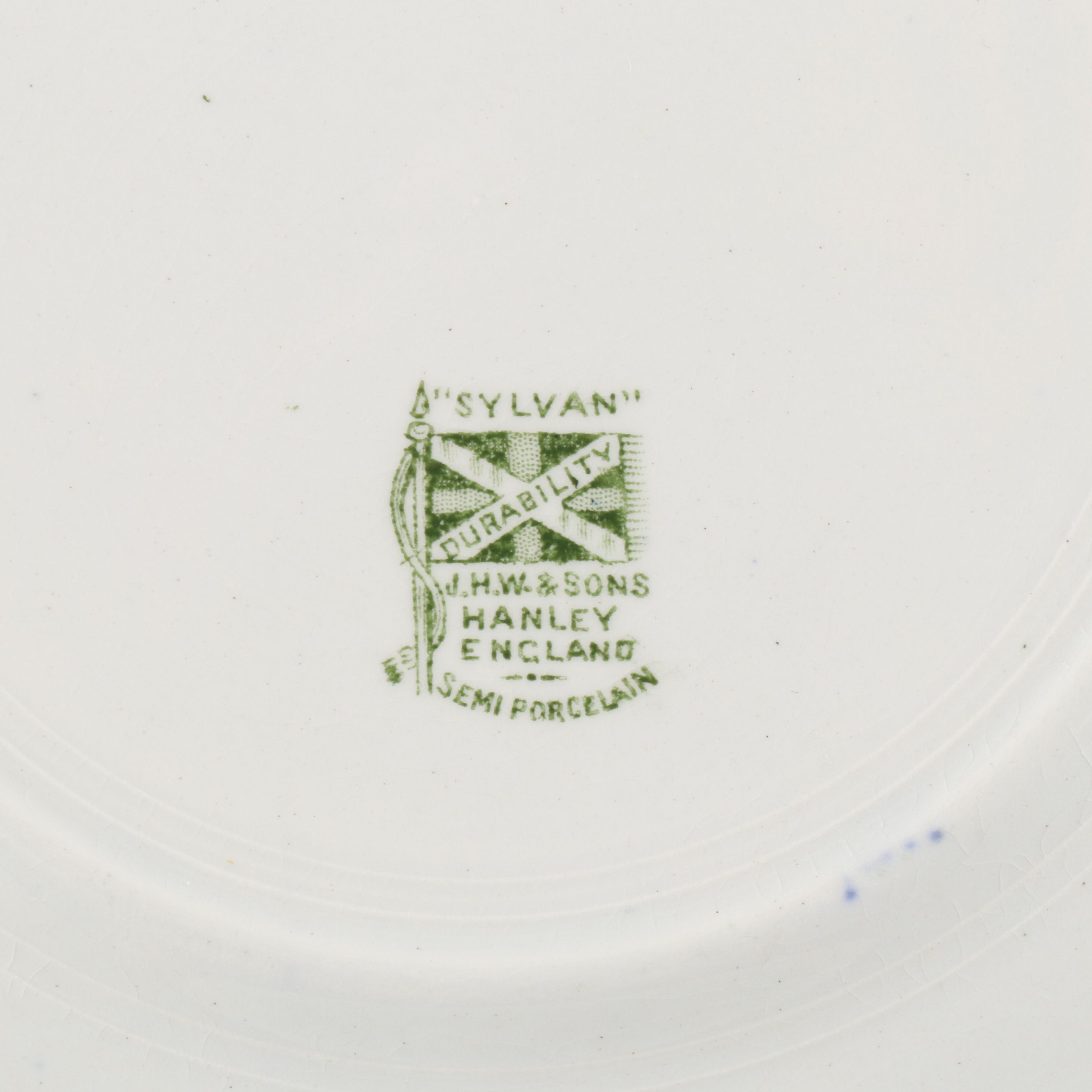 J.H. Weatherby & Sons "Sylvan" Dinnerware with Waterford Serving Utensils