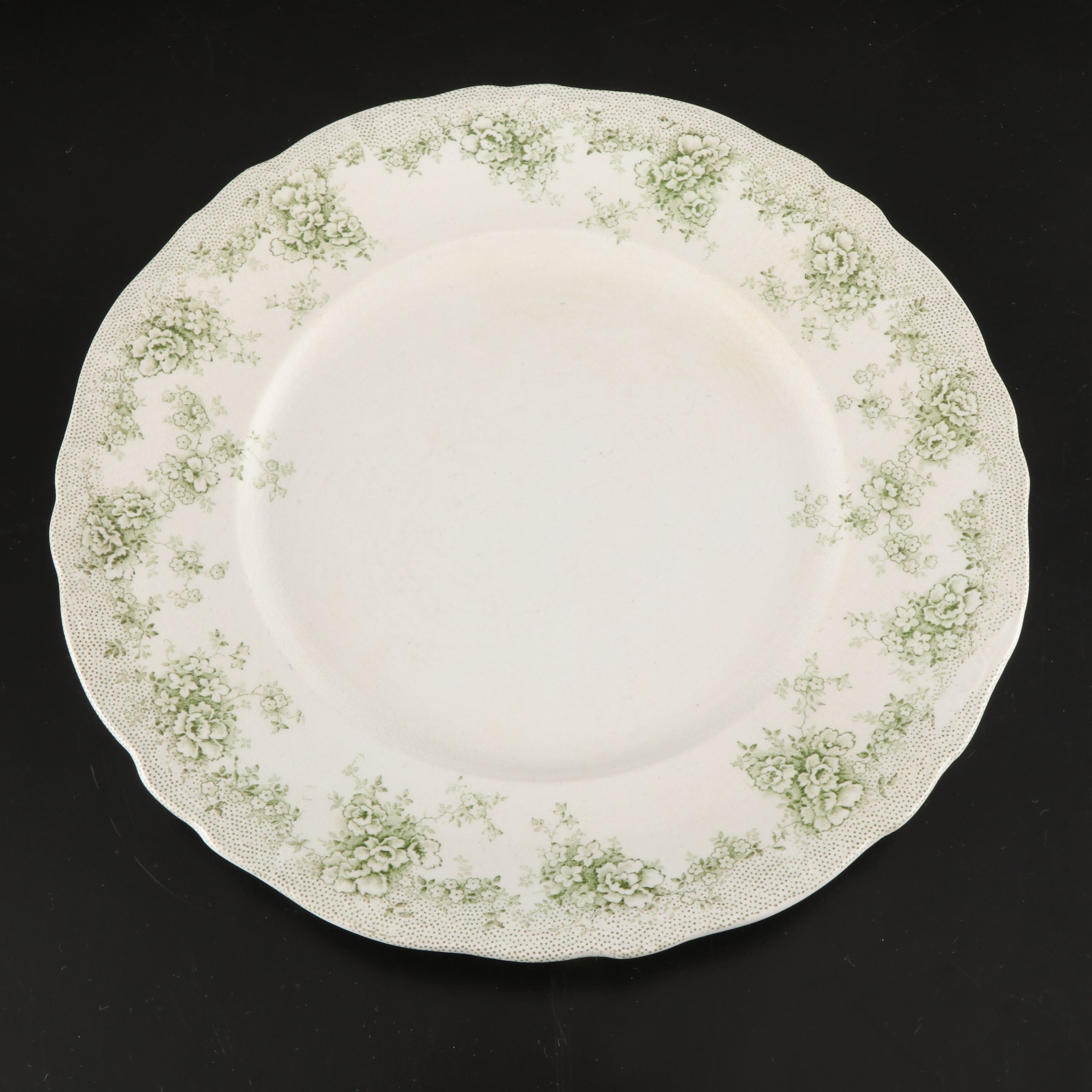 J.H. Weatherby & Sons "Sylvan" Dinnerware with Waterford Serving Utensils