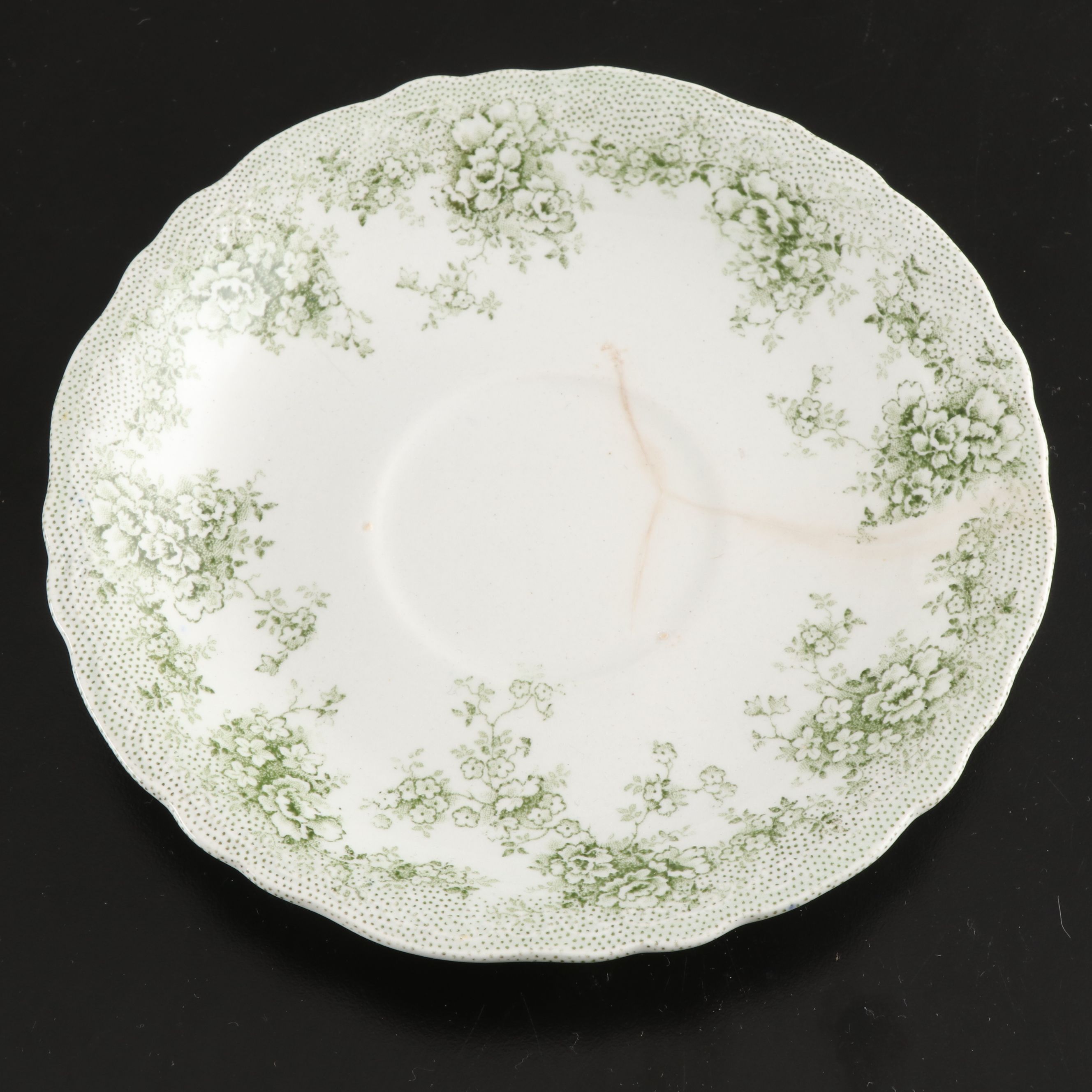 J.H. Weatherby & Sons "Sylvan" Dinnerware with Waterford Serving Utensils