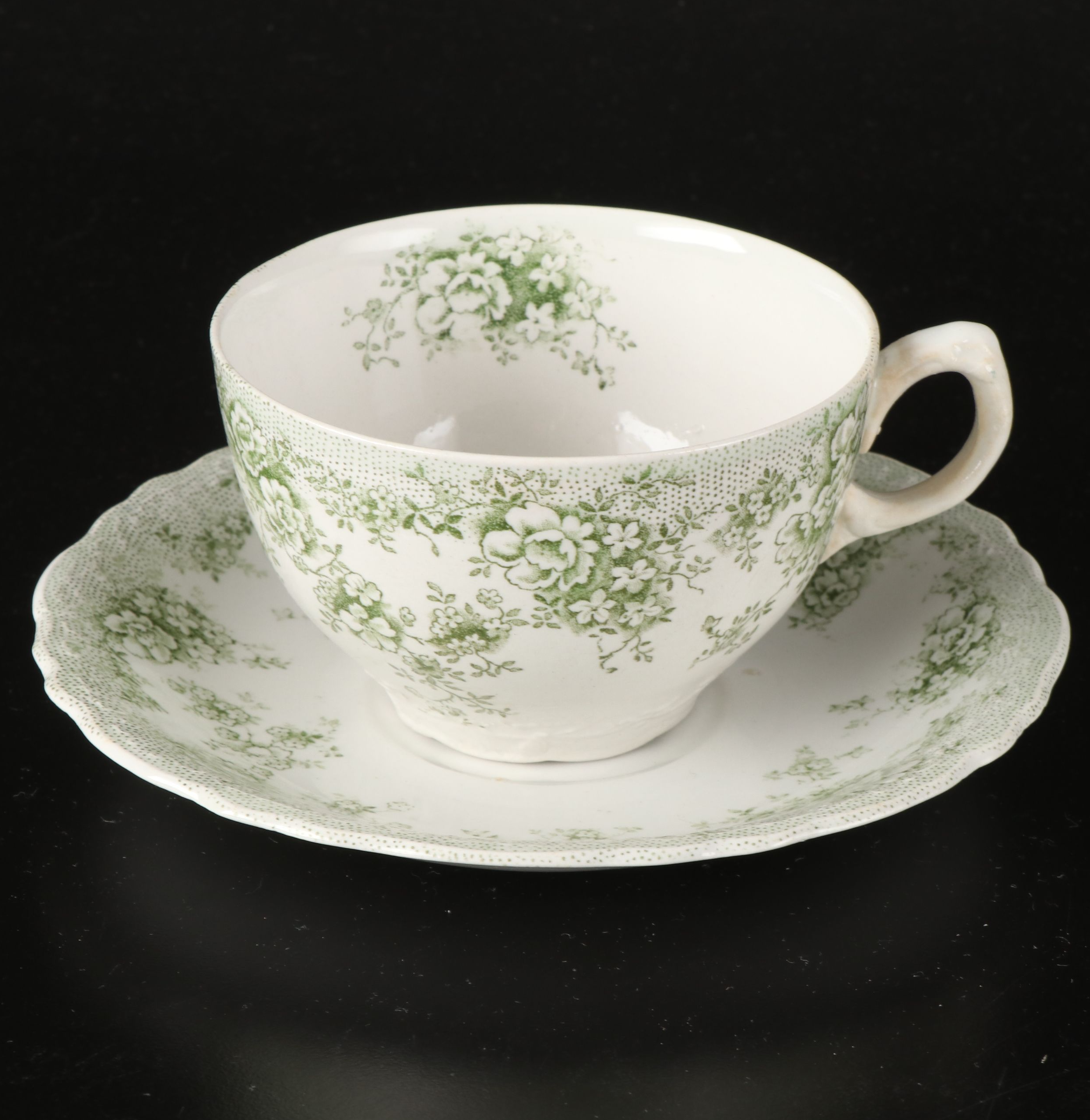 J.H. Weatherby & Sons "Sylvan" Dinnerware with Waterford Serving Utensils