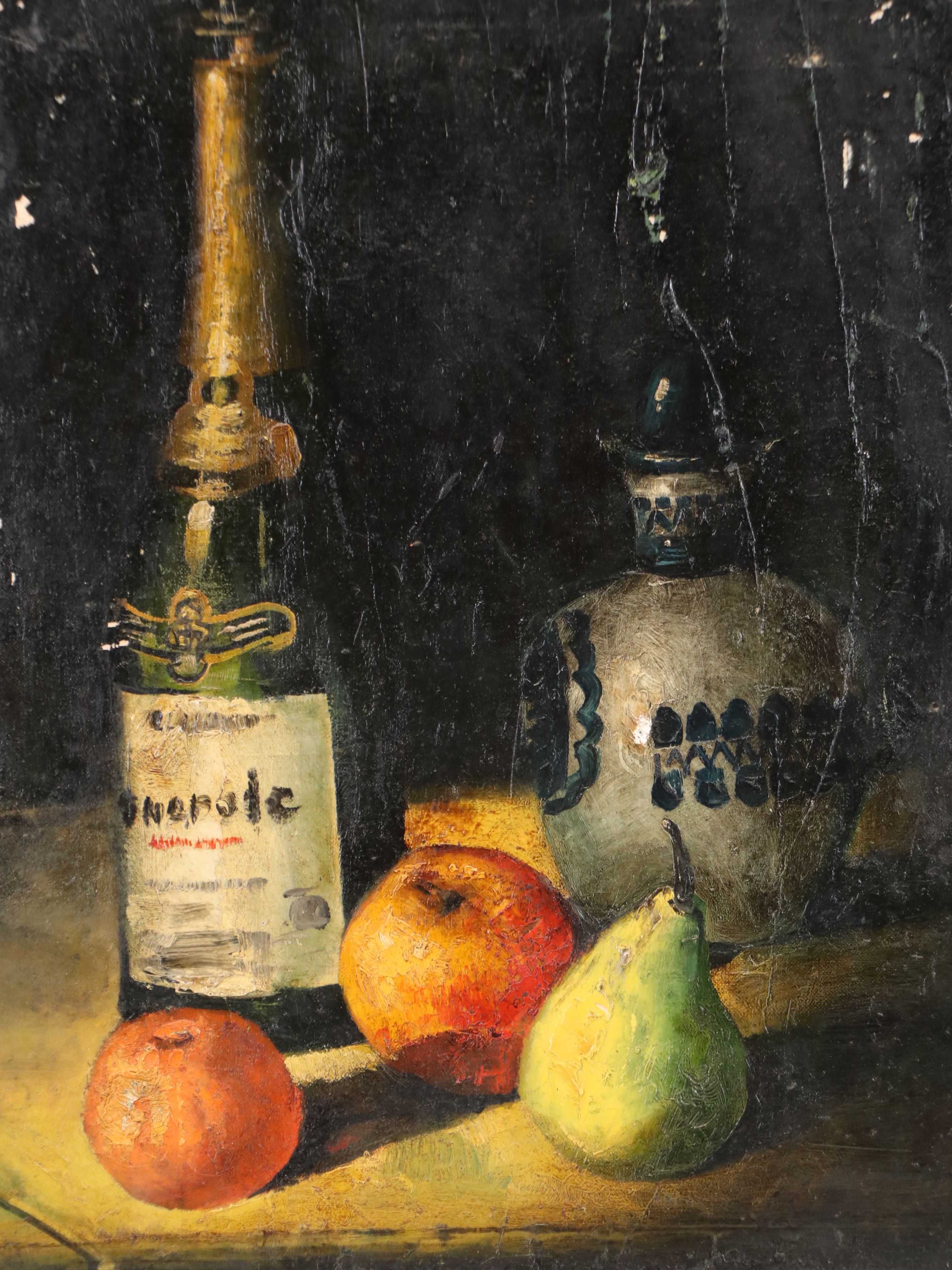 Loisel Oil Painting "Still Life," Mid to Late 20th Century