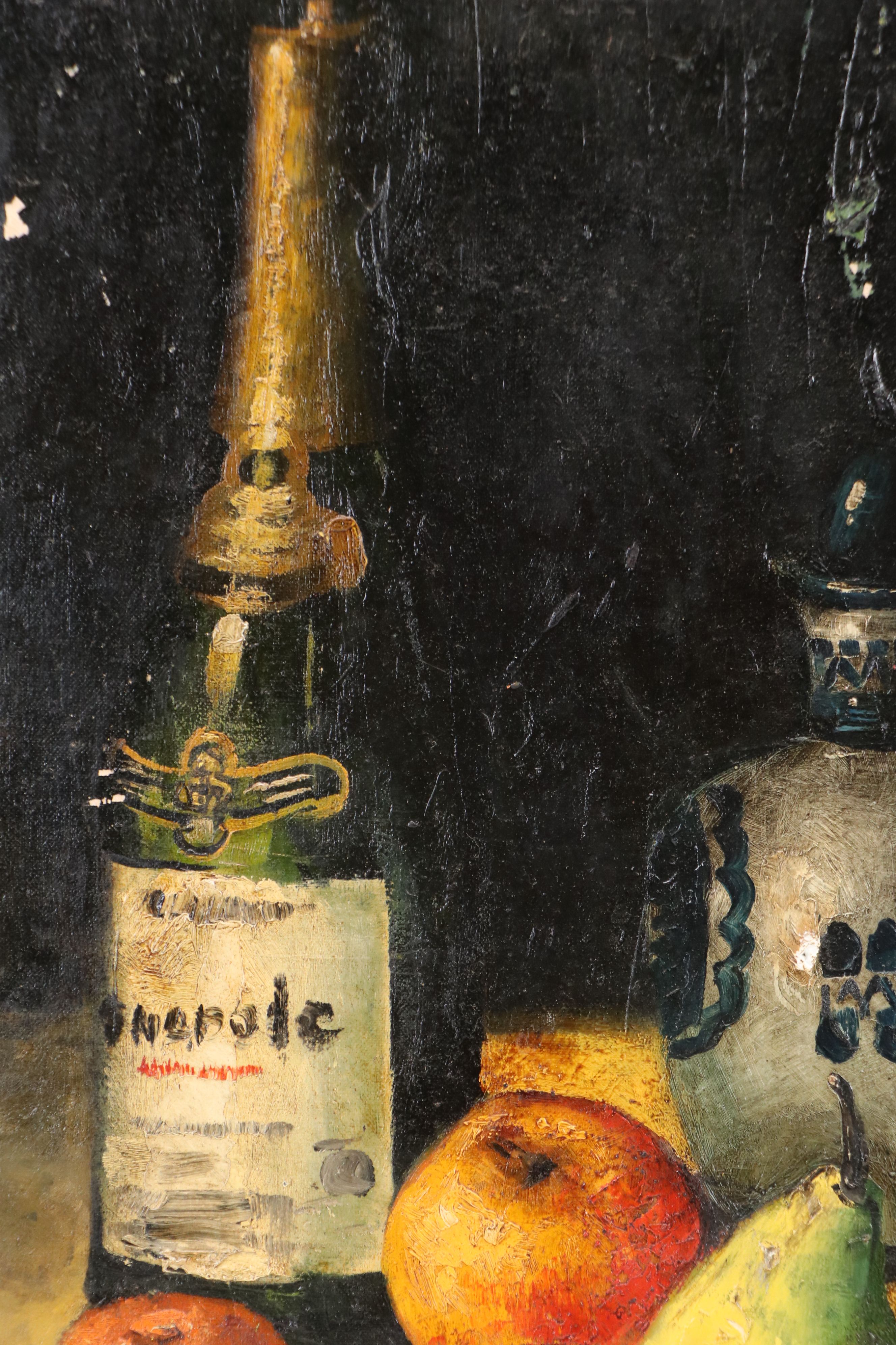 Loisel Oil Painting "Still Life," Mid to Late 20th Century