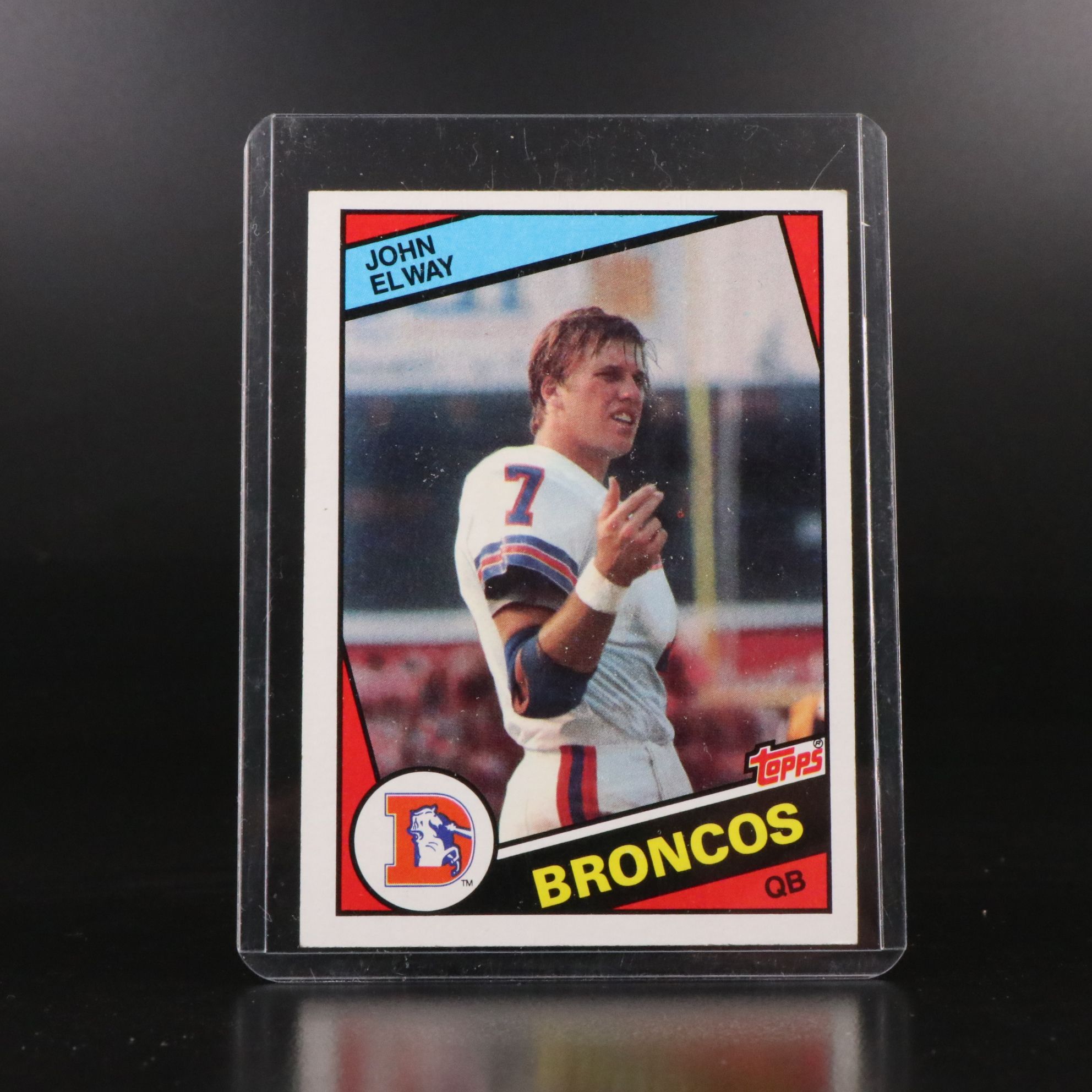 1984 Topps Dan Marino and John Elway Rookie Football Cards