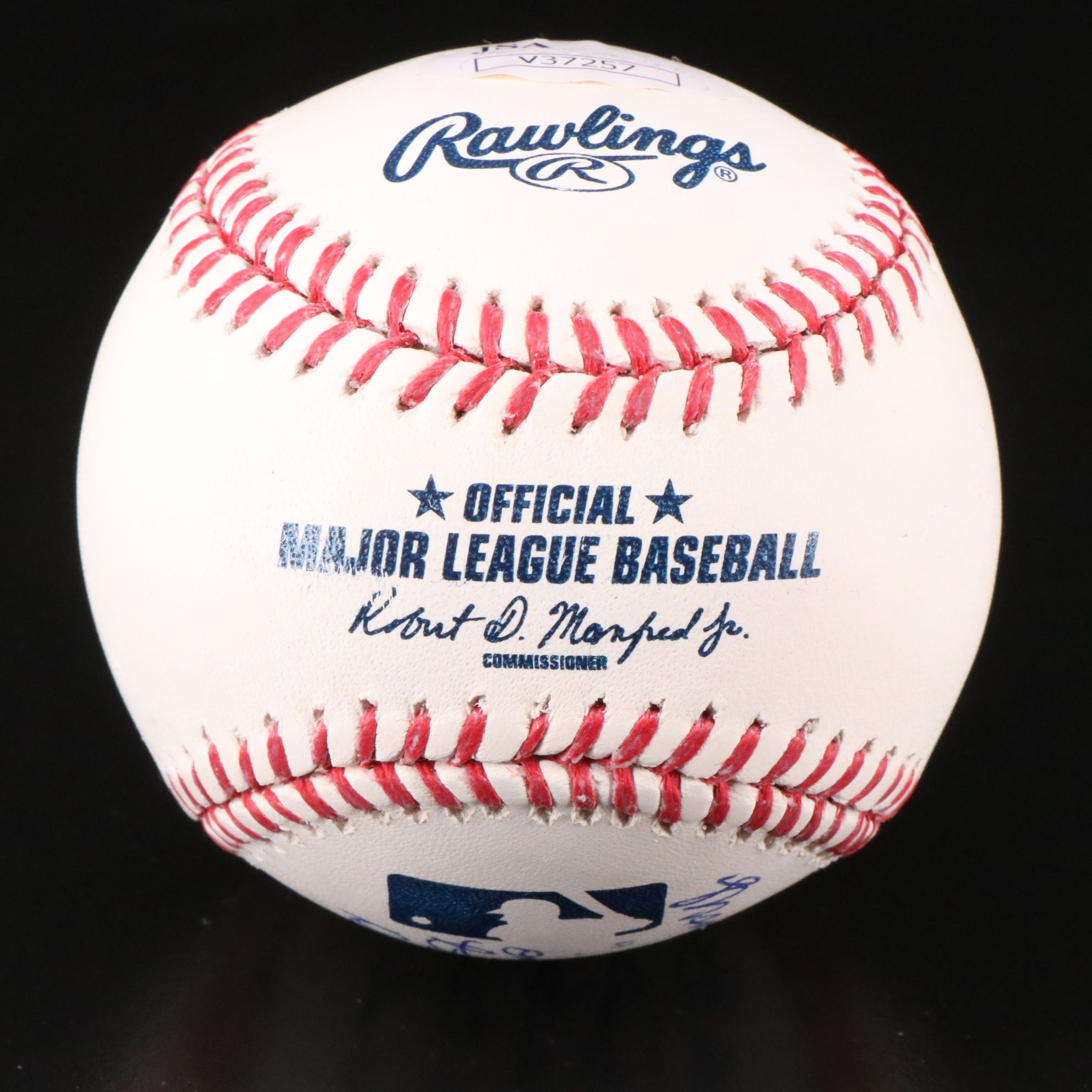 Marty Brennaman and Chuck Harmon Signed Baseballs