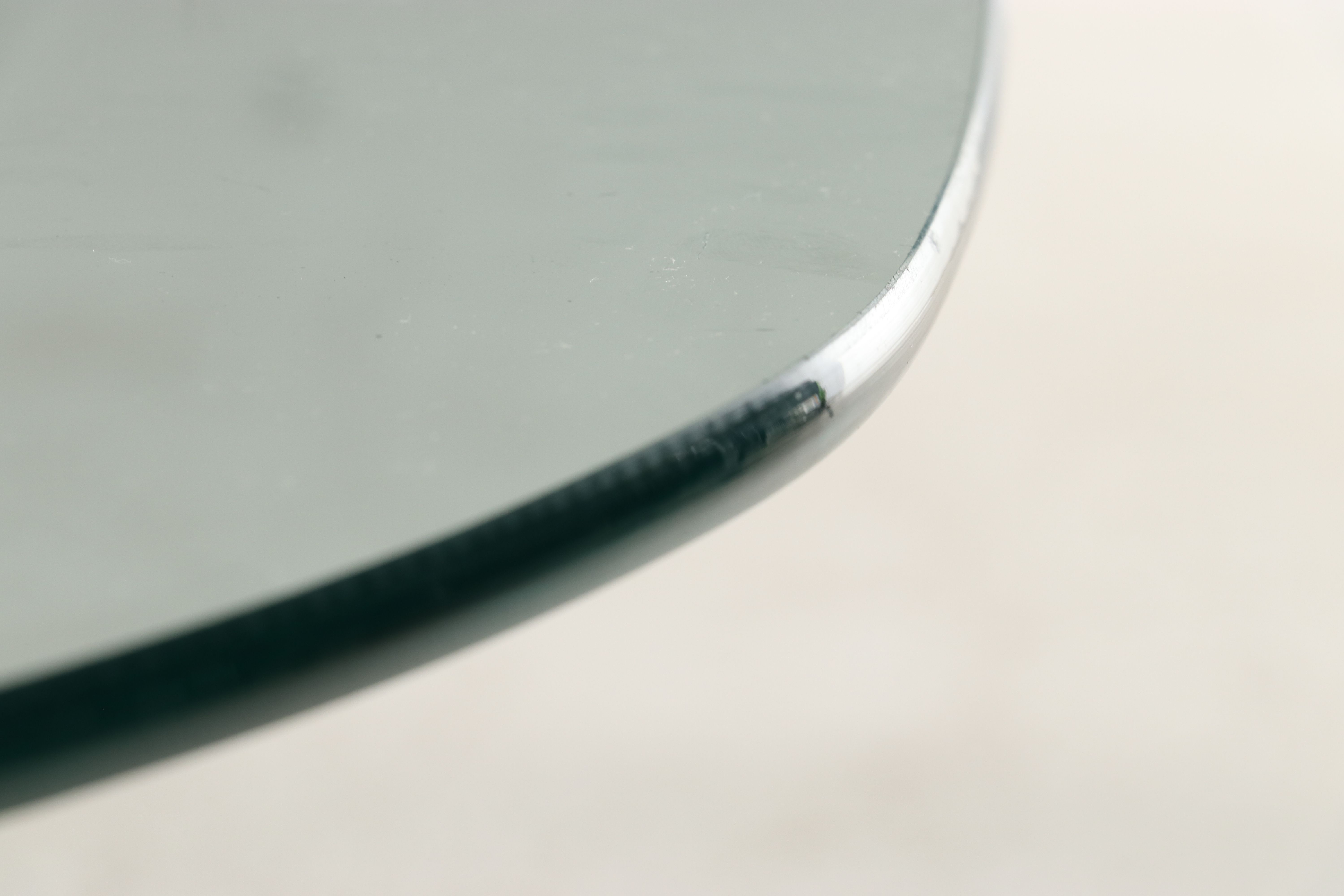 Mid Century Modern Glass Top Coffee Table, Style of Isamu Noguchi