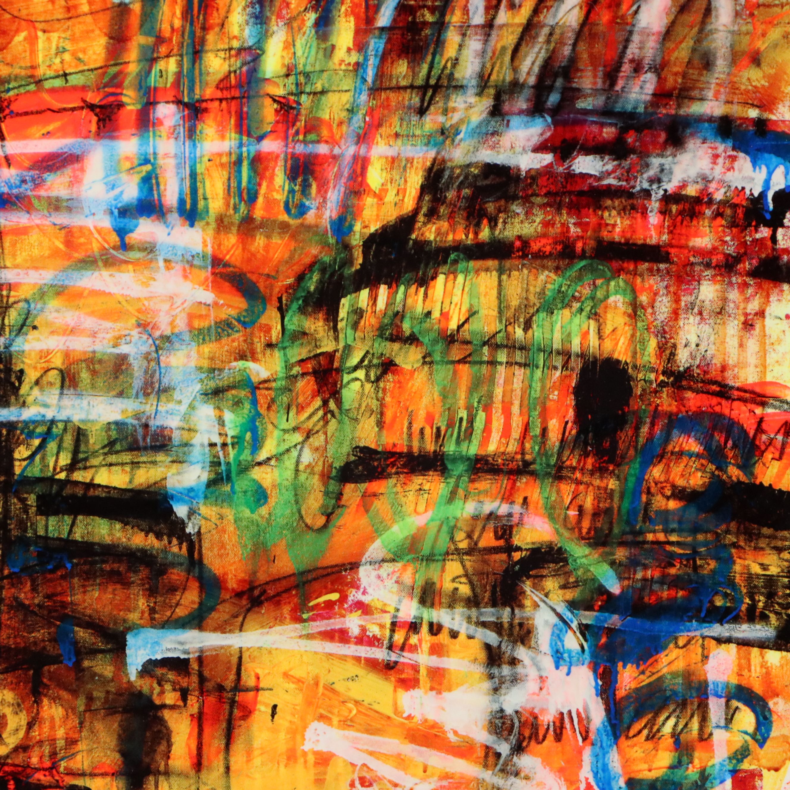 Tim Yanke Abstract Caldograph "High in the Pines," 2021