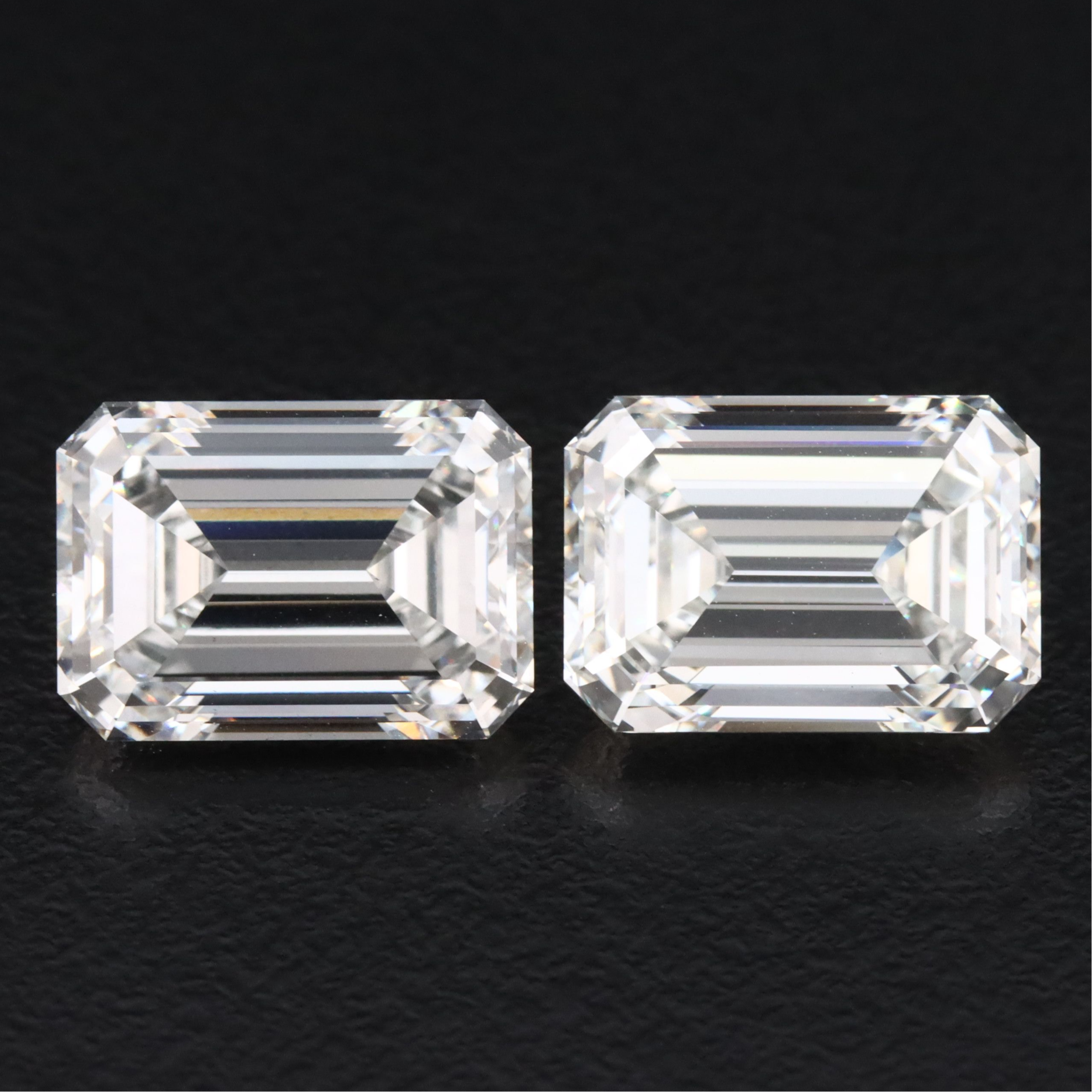 Loose 10.19 CTW Lab Grown Diamond Matched Pair with IGI Reports