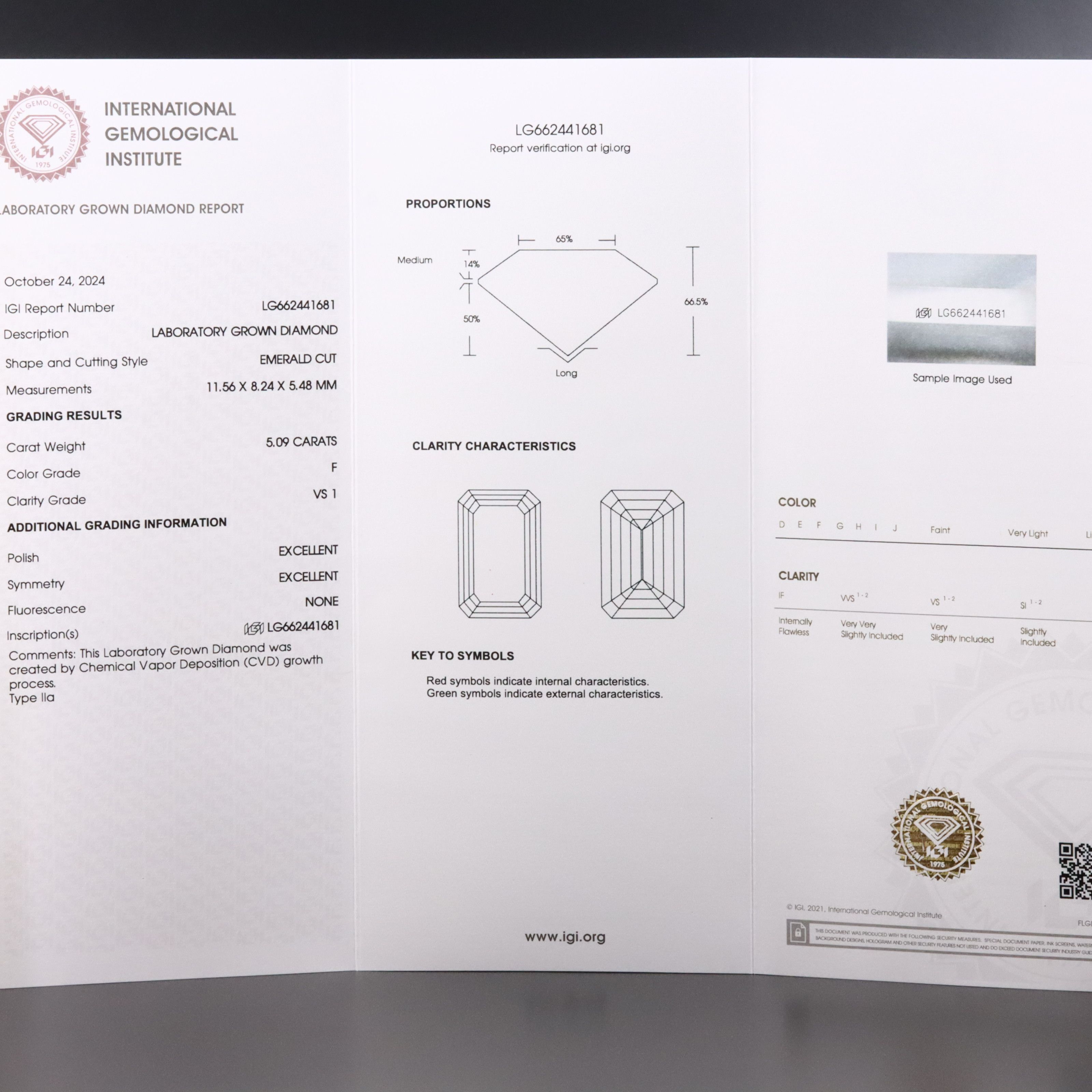 Loose 10.19 CTW Lab Grown Diamond Matched Pair with IGI Reports