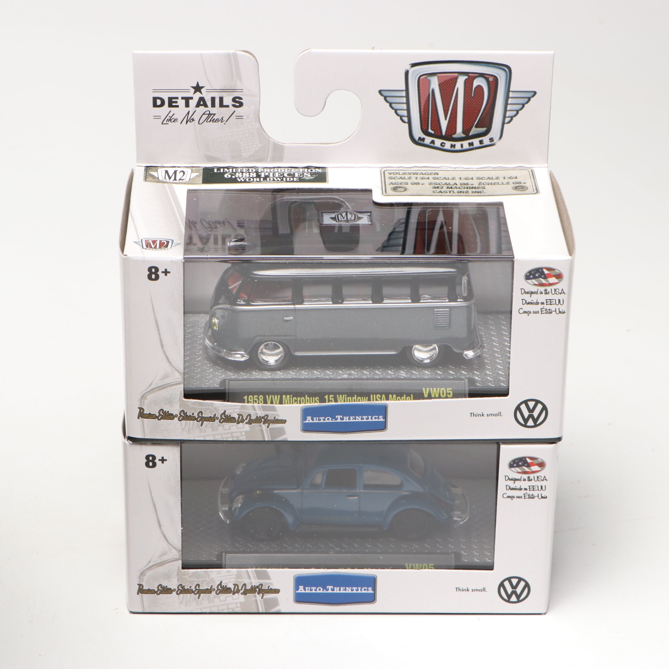 M2 Machines Auto-Thentics Volkswagen Diecast Vehicles