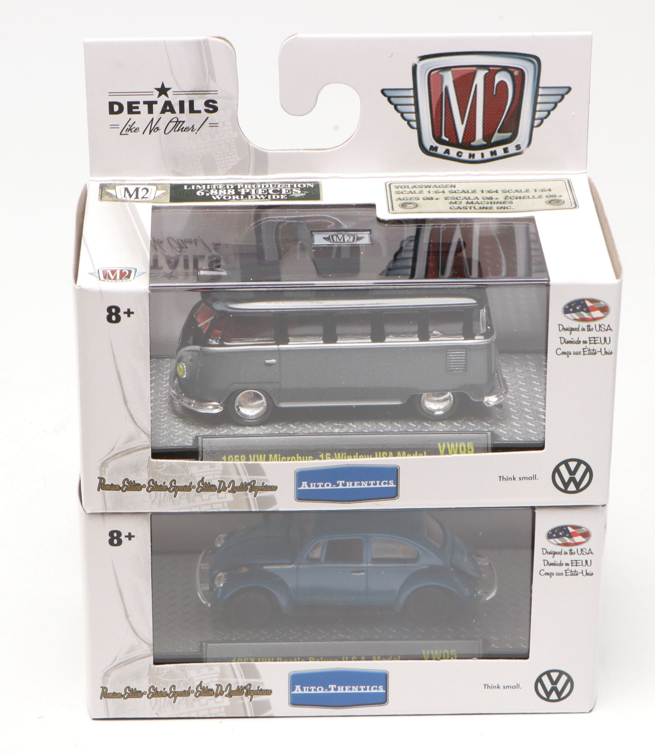 M2 Machines Auto-Thentics Volkswagen Diecast Vehicles