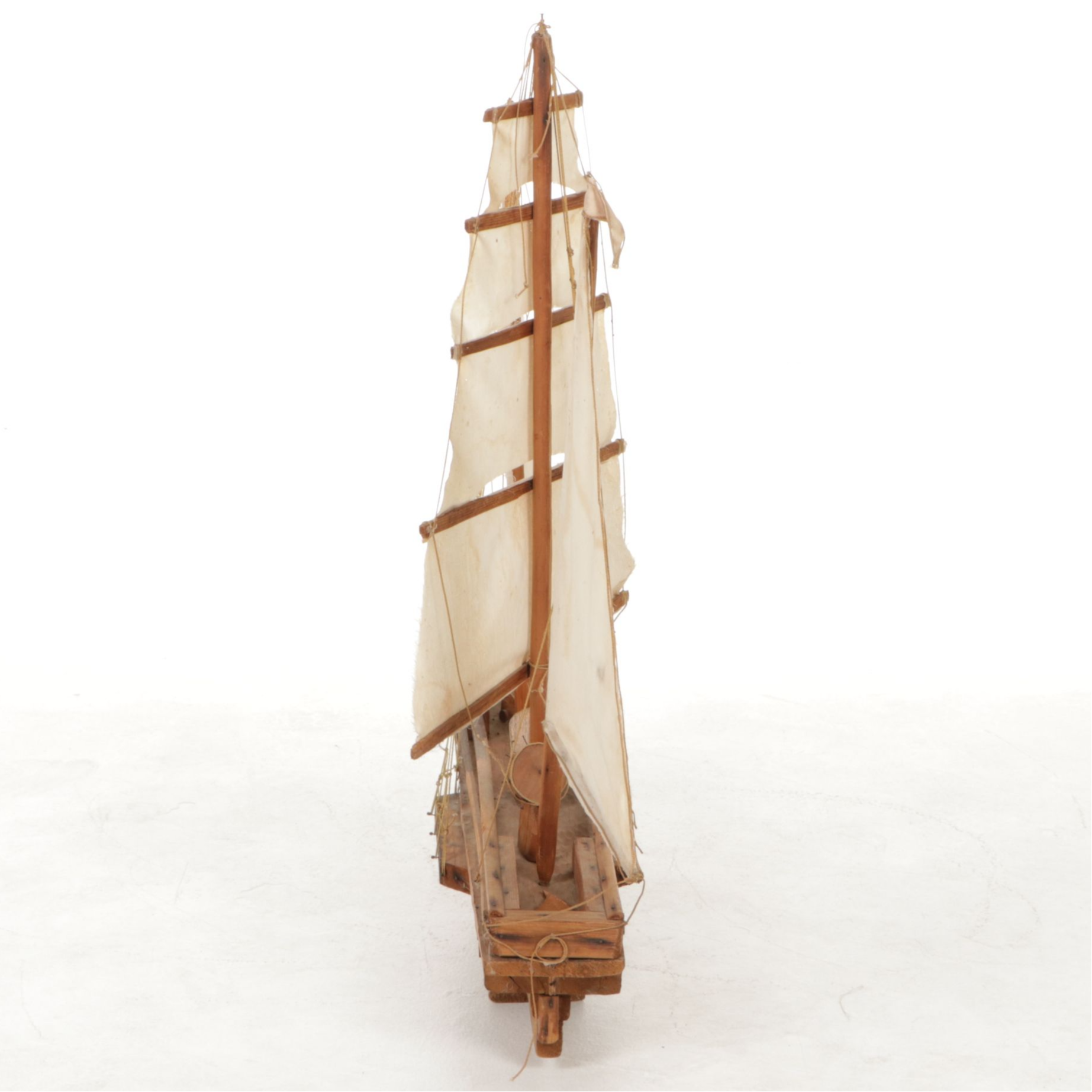 Hand-Crafted Polacca Model Ship