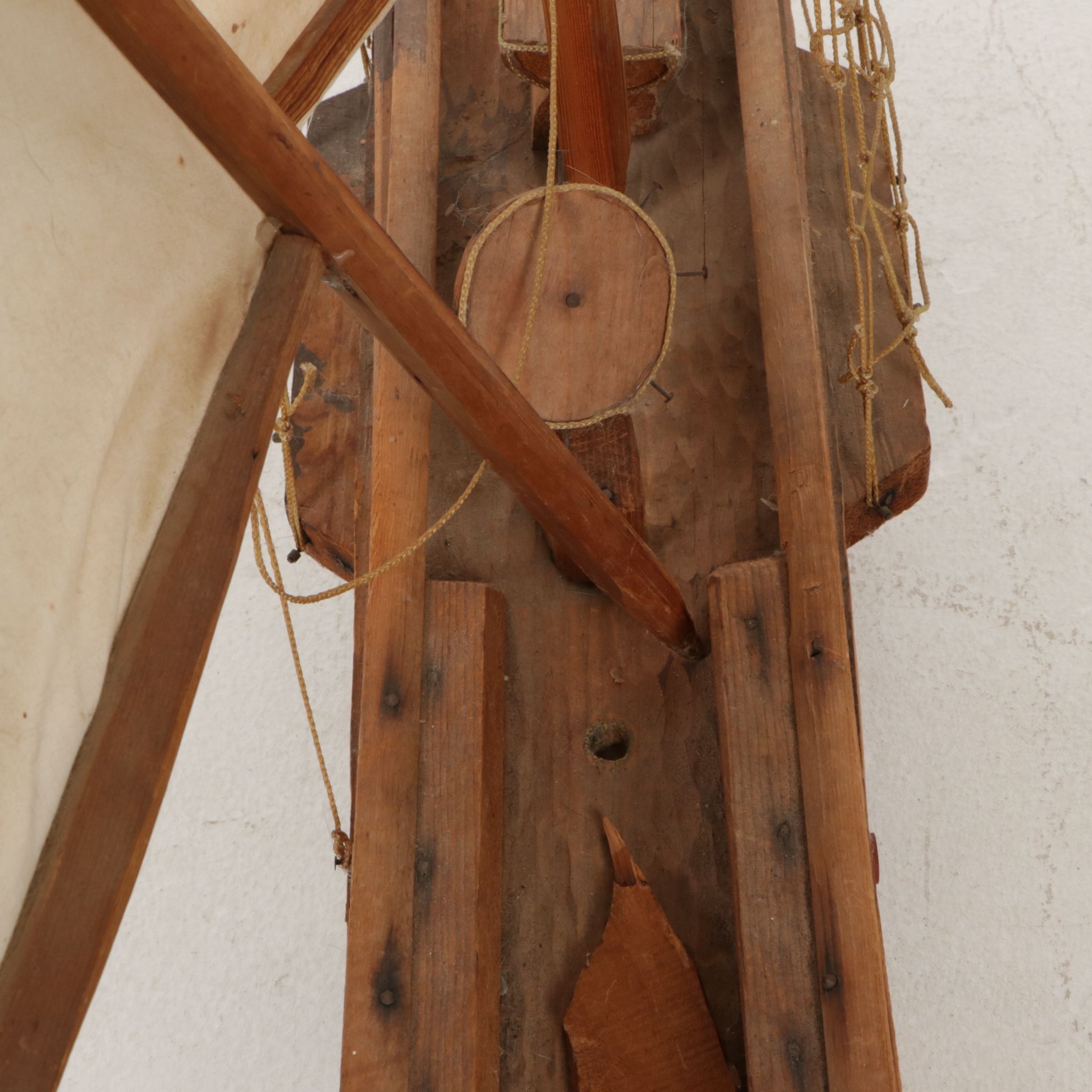 Hand-Crafted Polacca Model Ship