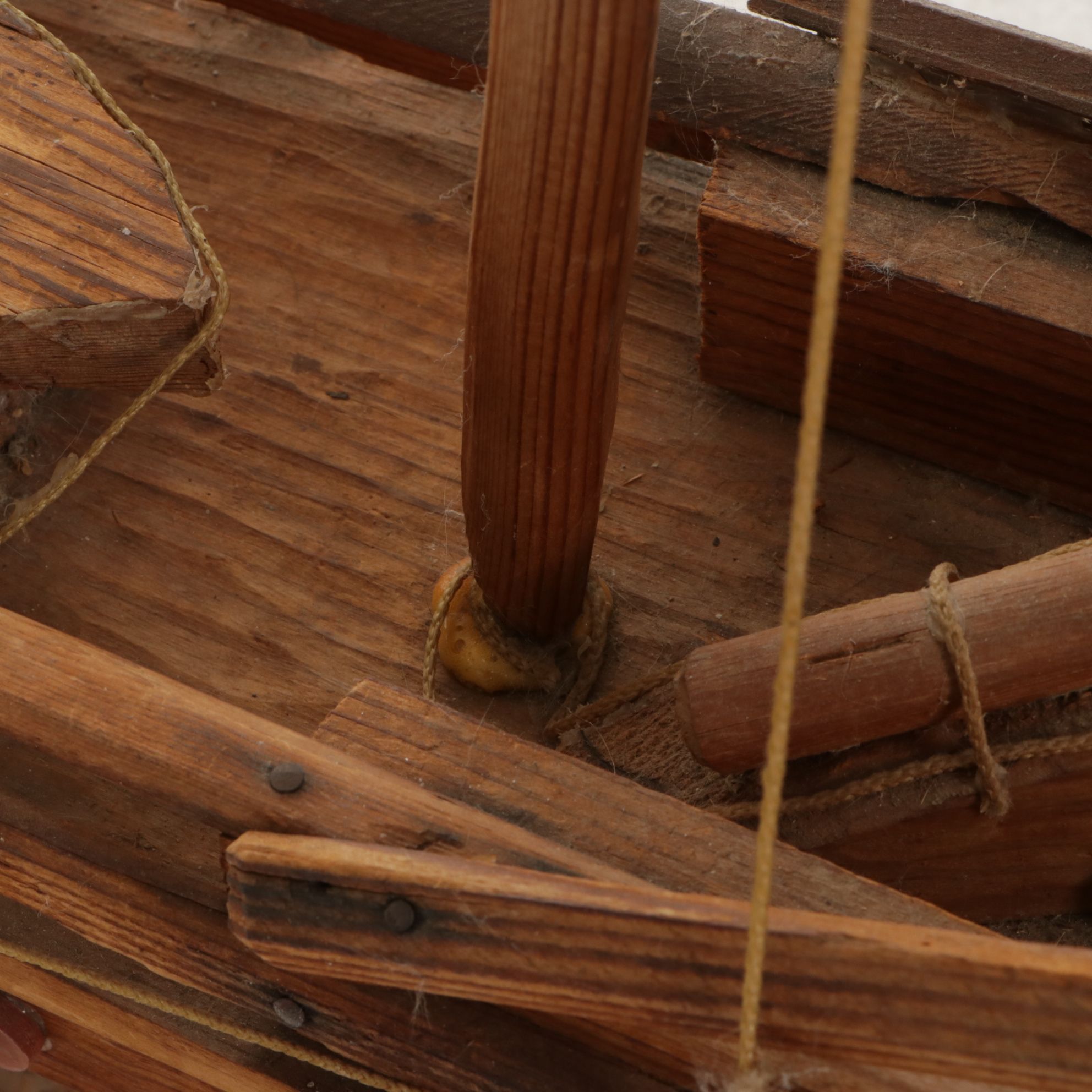 Hand-Crafted Polacca Model Ship