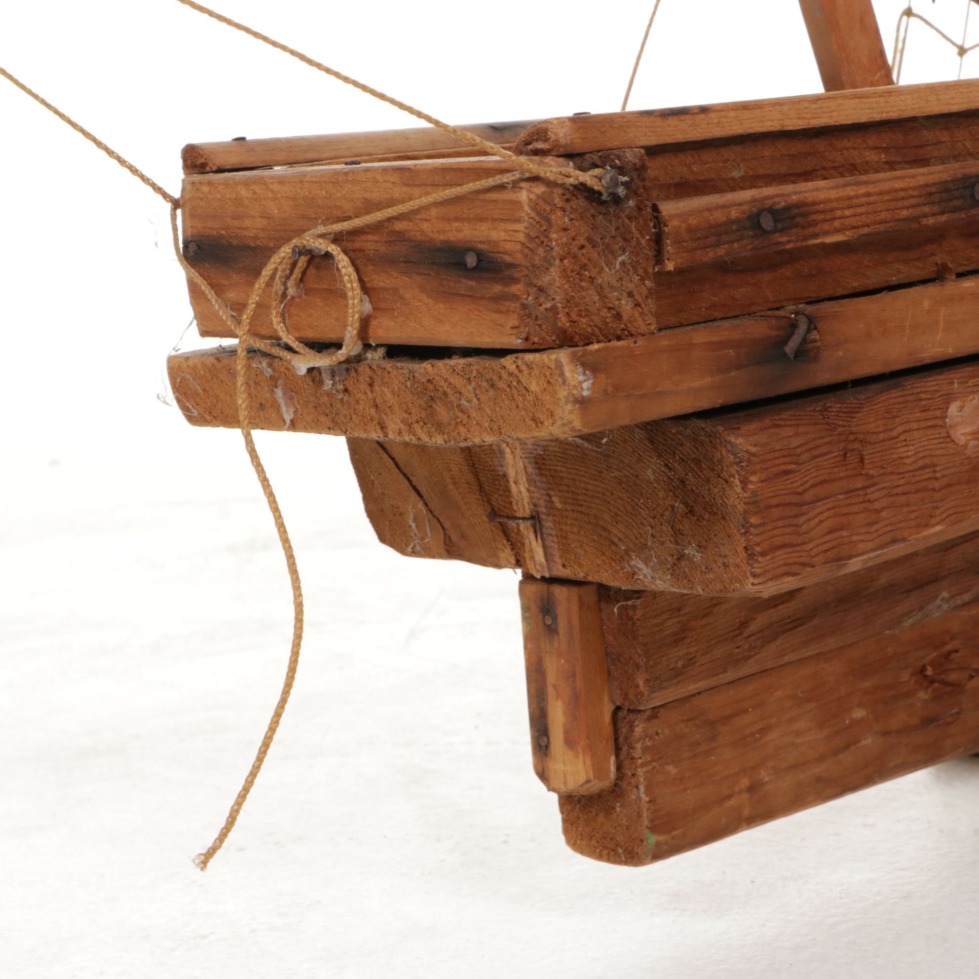 Hand-Crafted Polacca Model Ship