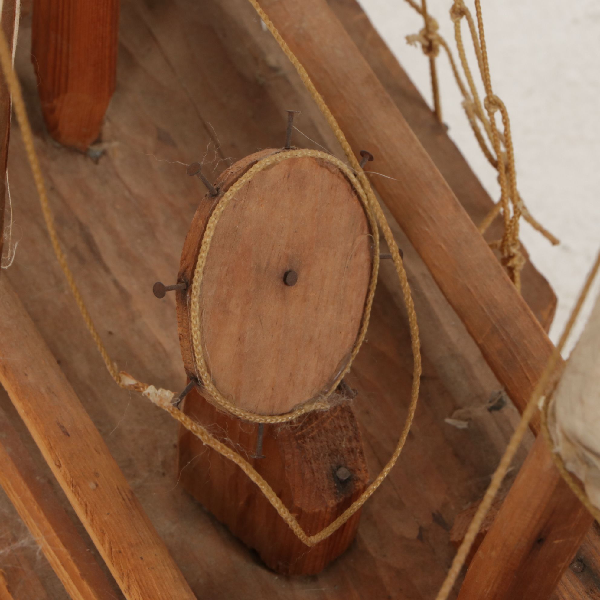 Hand-Crafted Polacca Model Ship