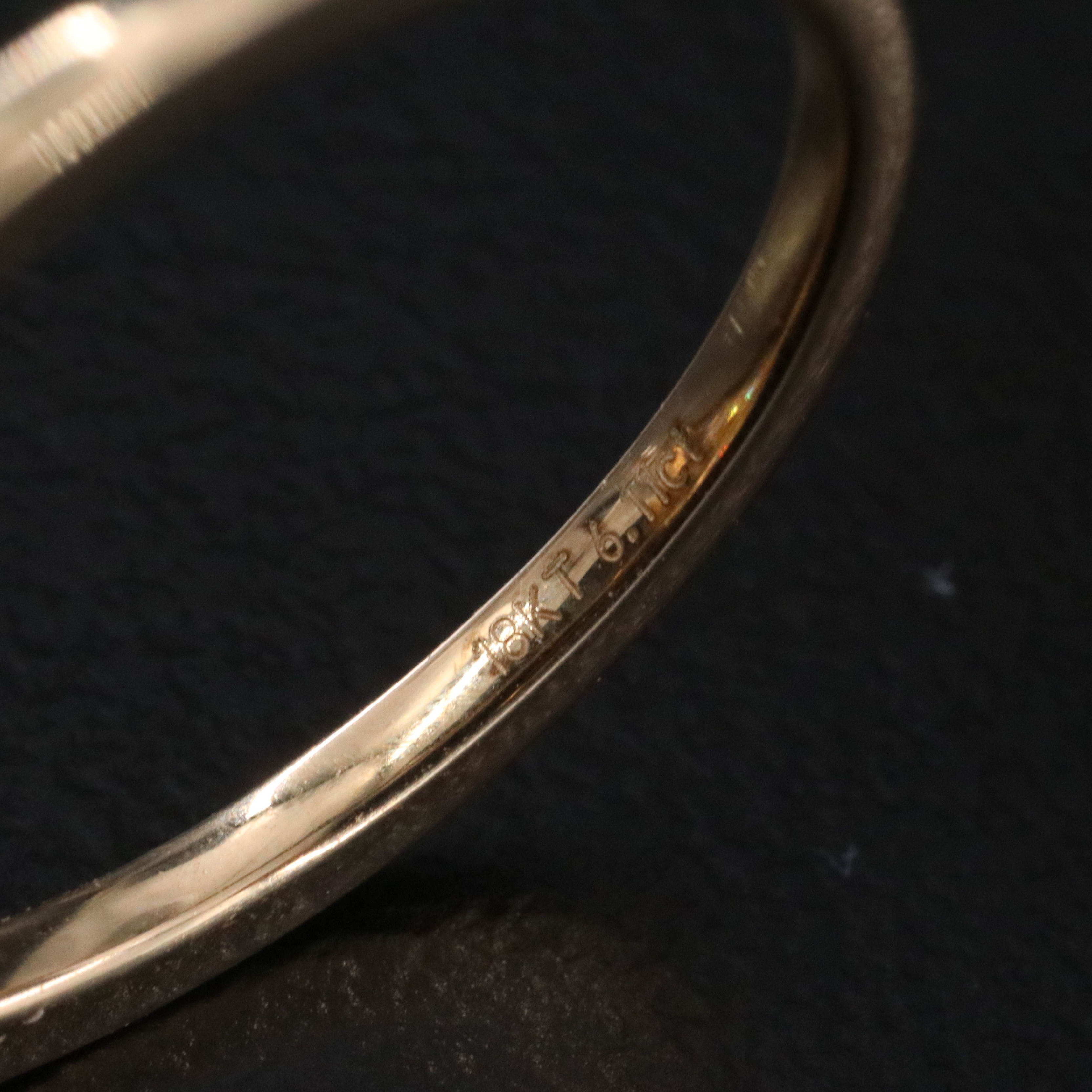 18K 6.11 CT Lab Grown Diamond Solitaire Ring with IGI Report