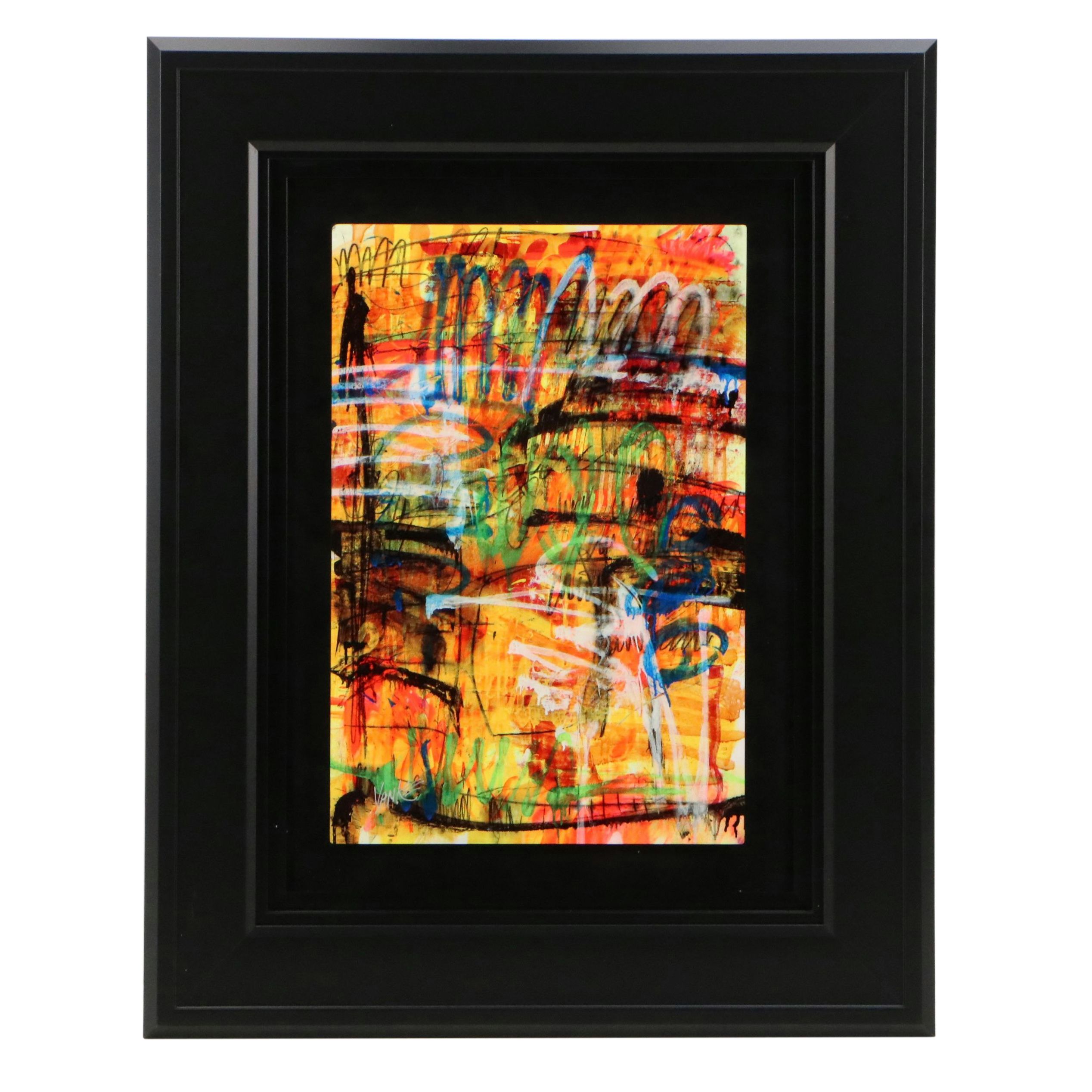 Tim Yanke Abstract Caldograph "High in the Pines," 2021