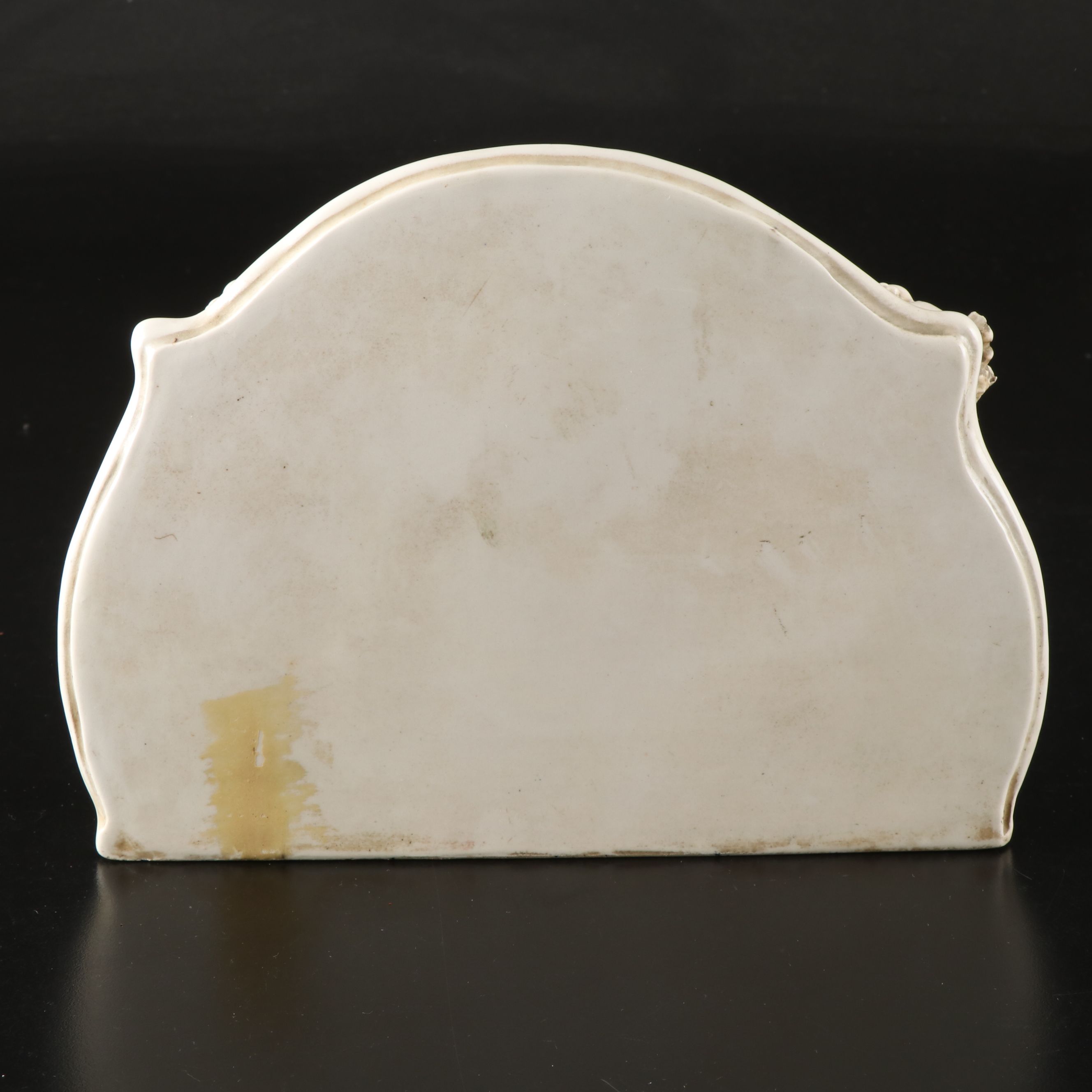 Capodimonte Porcelain Putti Wall Corbel Pair