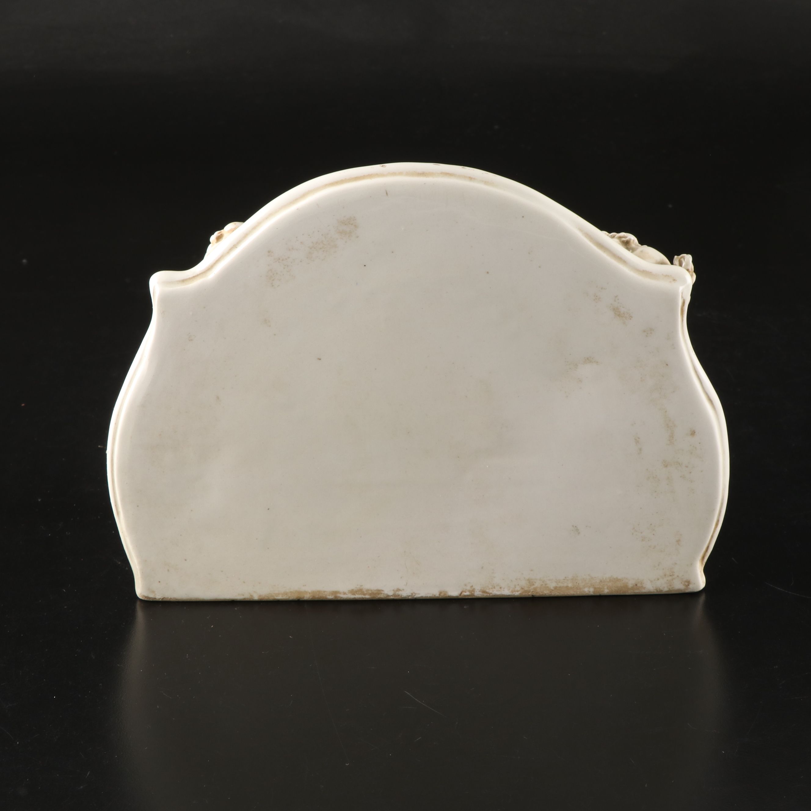 Capodimonte Porcelain Putti Wall Corbel Pair