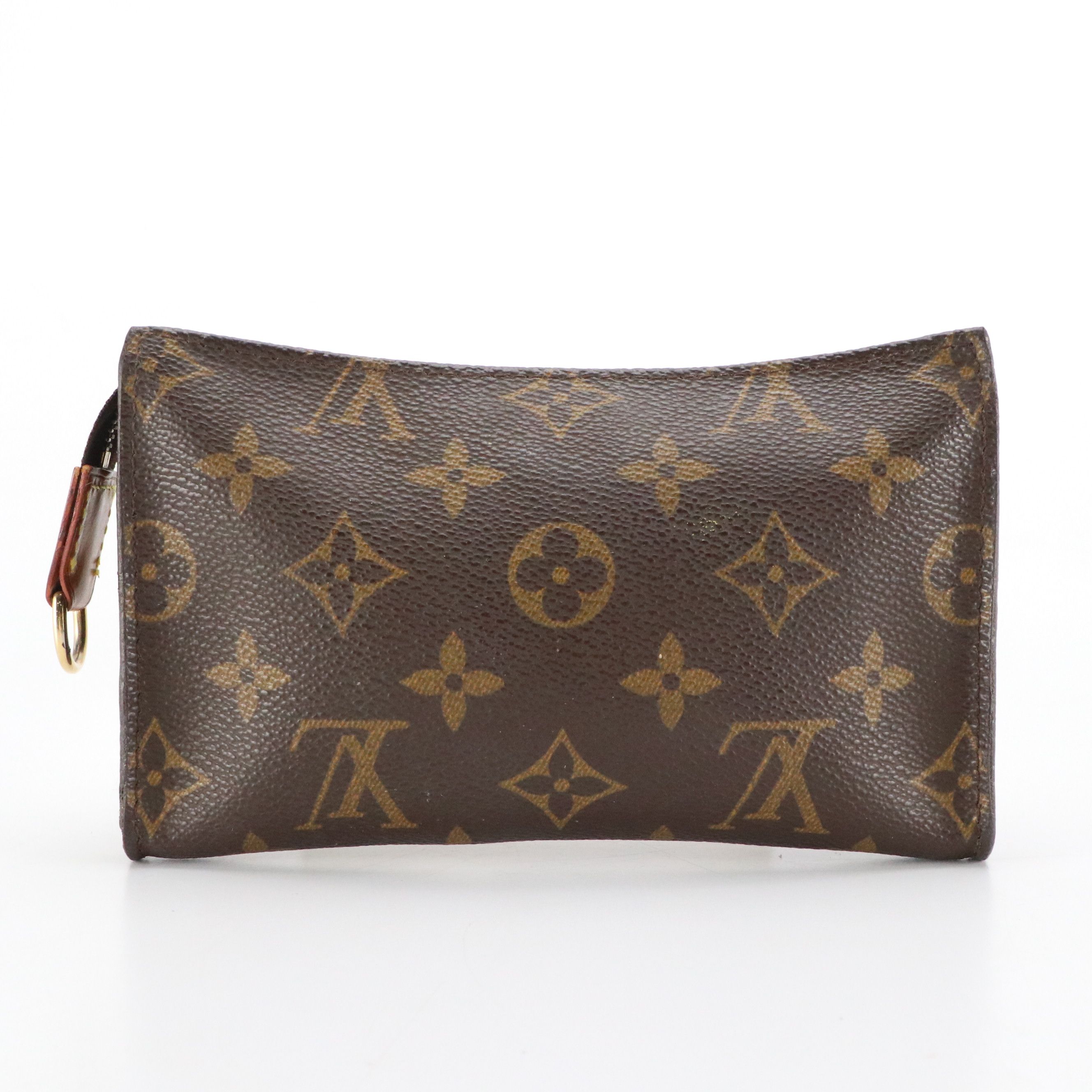 Louis Vuitton Bucket Bag Pouch in Monogram Canvas