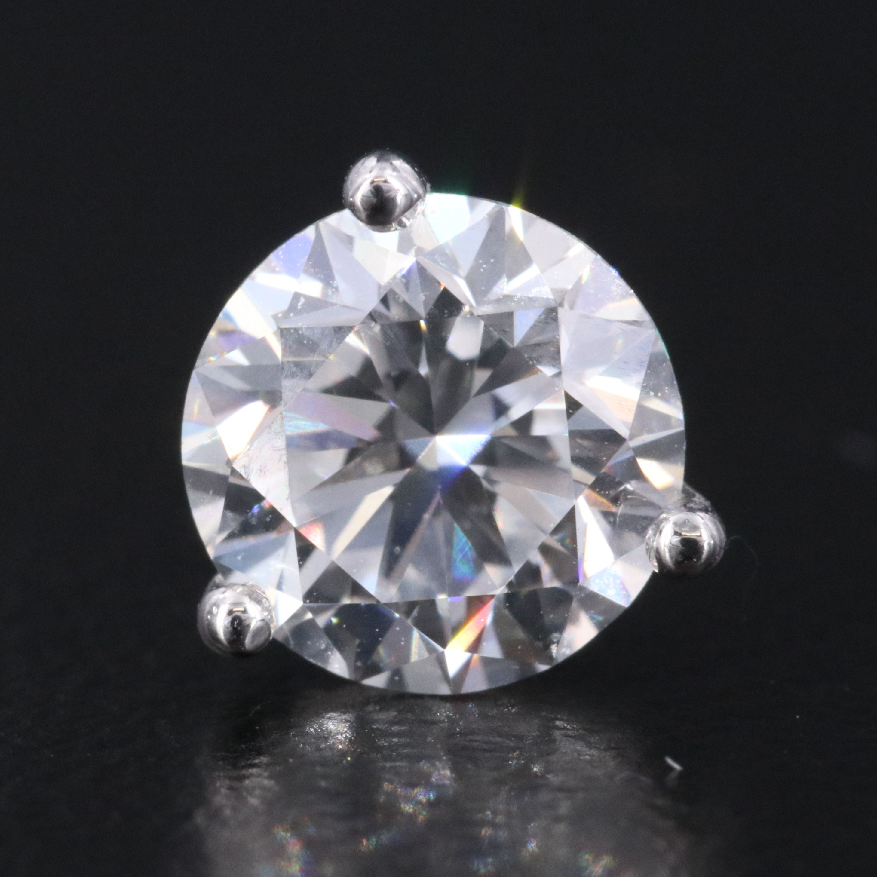 14K 2.00 CTW Lab Grown Diamond Stud Earrings