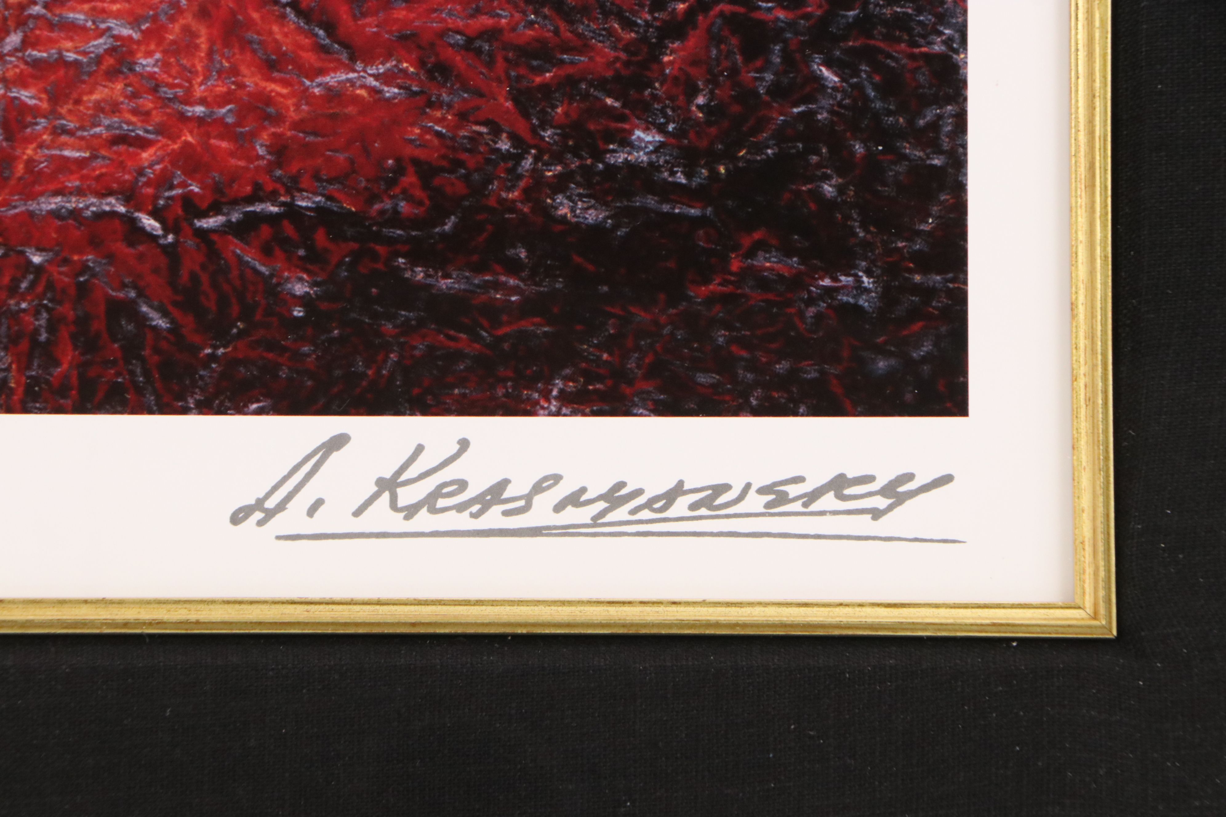 Seriolithograph After Anatole Krasnyansky "Officer Celebration #7"