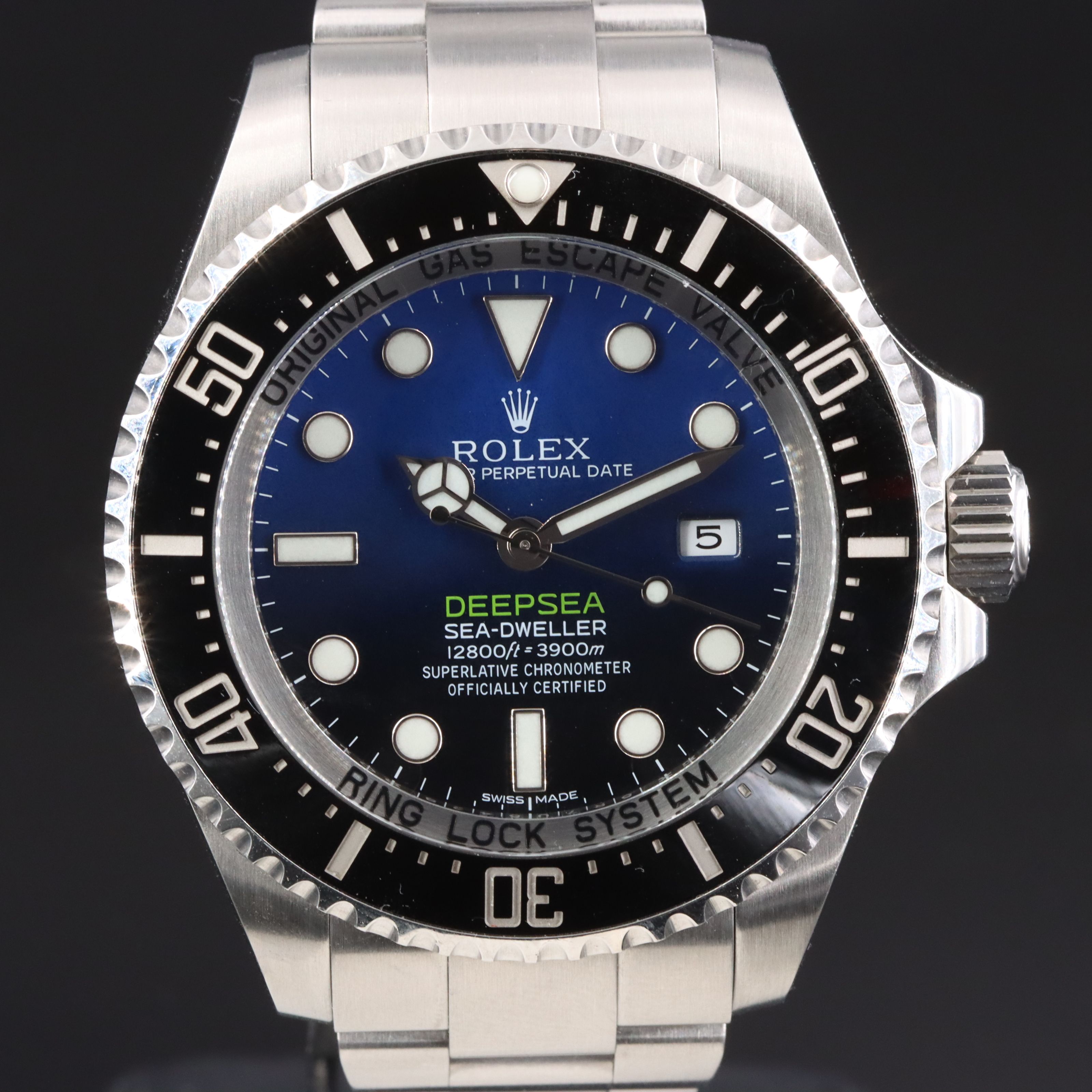 Rolex DeepSea Sea-Dweller "James Cameron" Watch 116660 With Guarantee Card