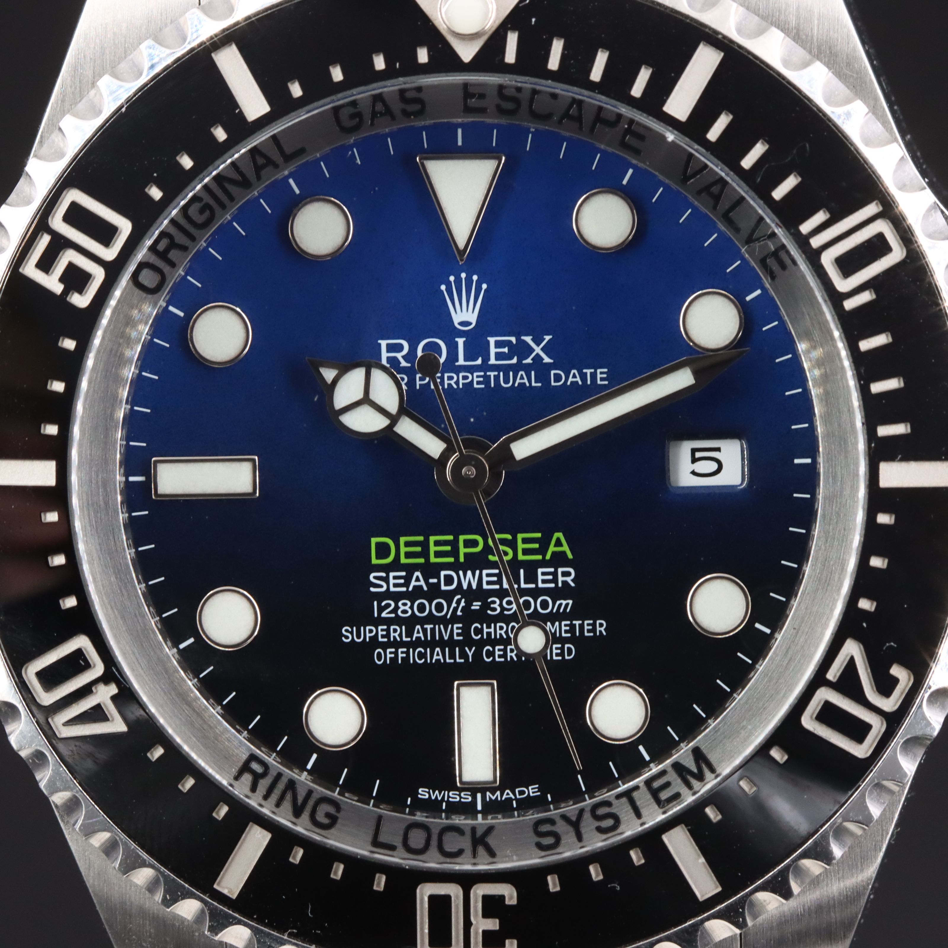 Rolex DeepSea Sea-Dweller "James Cameron" Watch 116660 With Guarantee Card