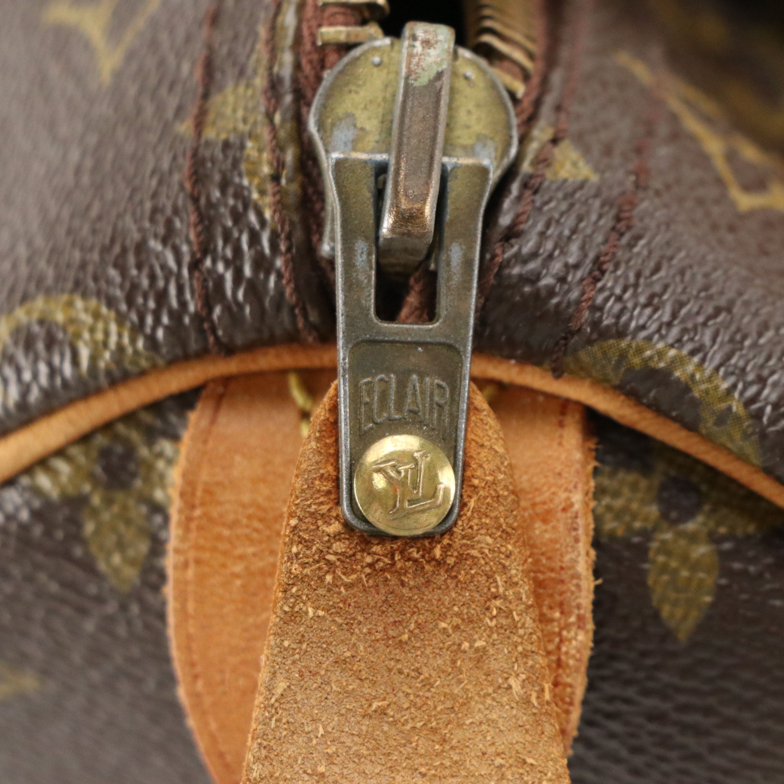 Louis Vuitton Vintage Speedy 30 Bag in Monogram Canvas and Leather