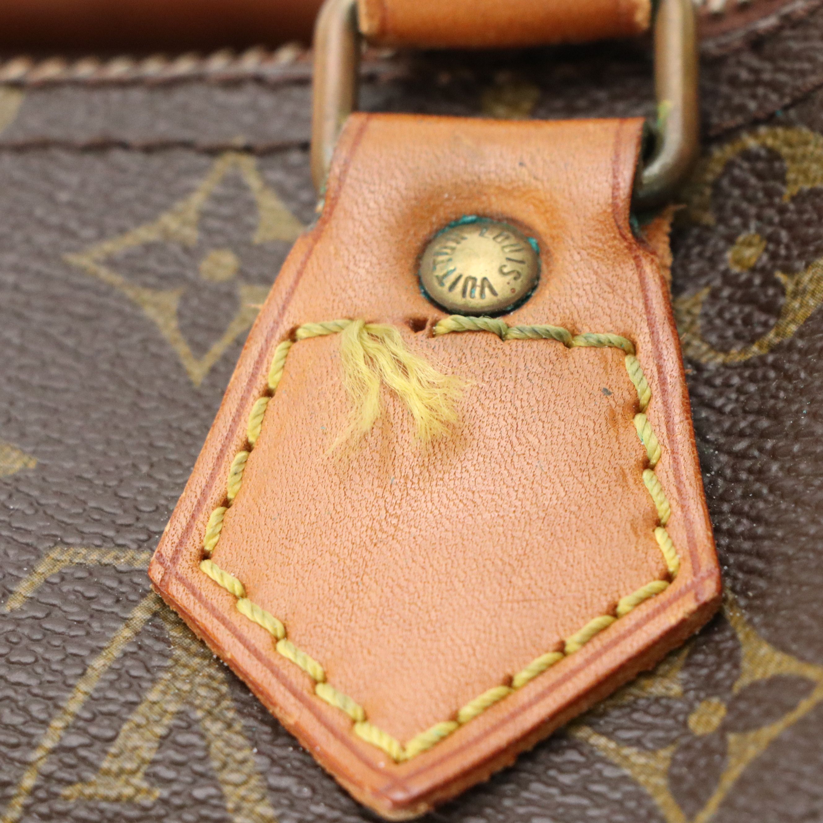 Louis Vuitton Vintage Speedy 30 Bag in Monogram Canvas and Leather