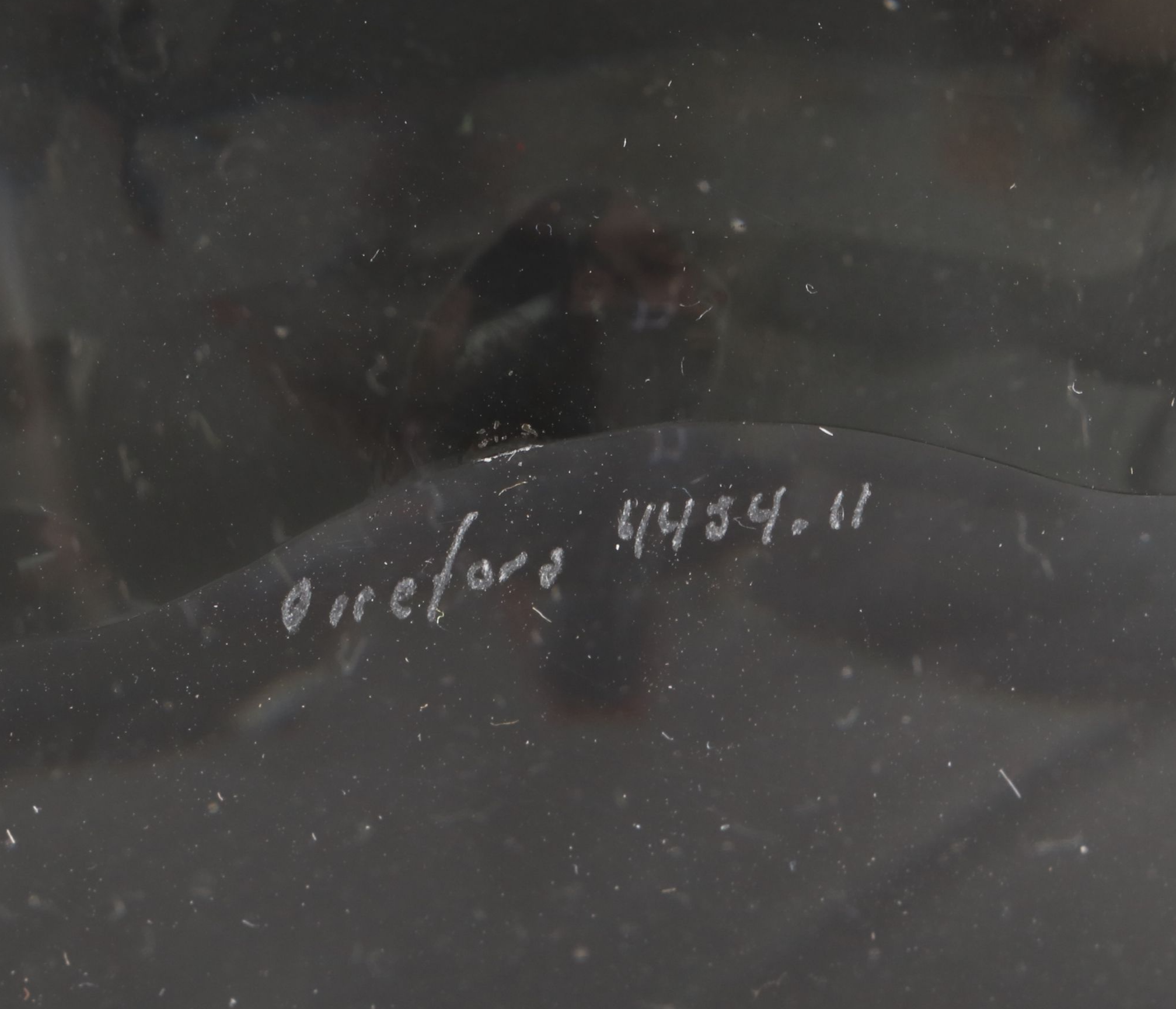 Orrefors "Raspberry" and More Crystal Bowls